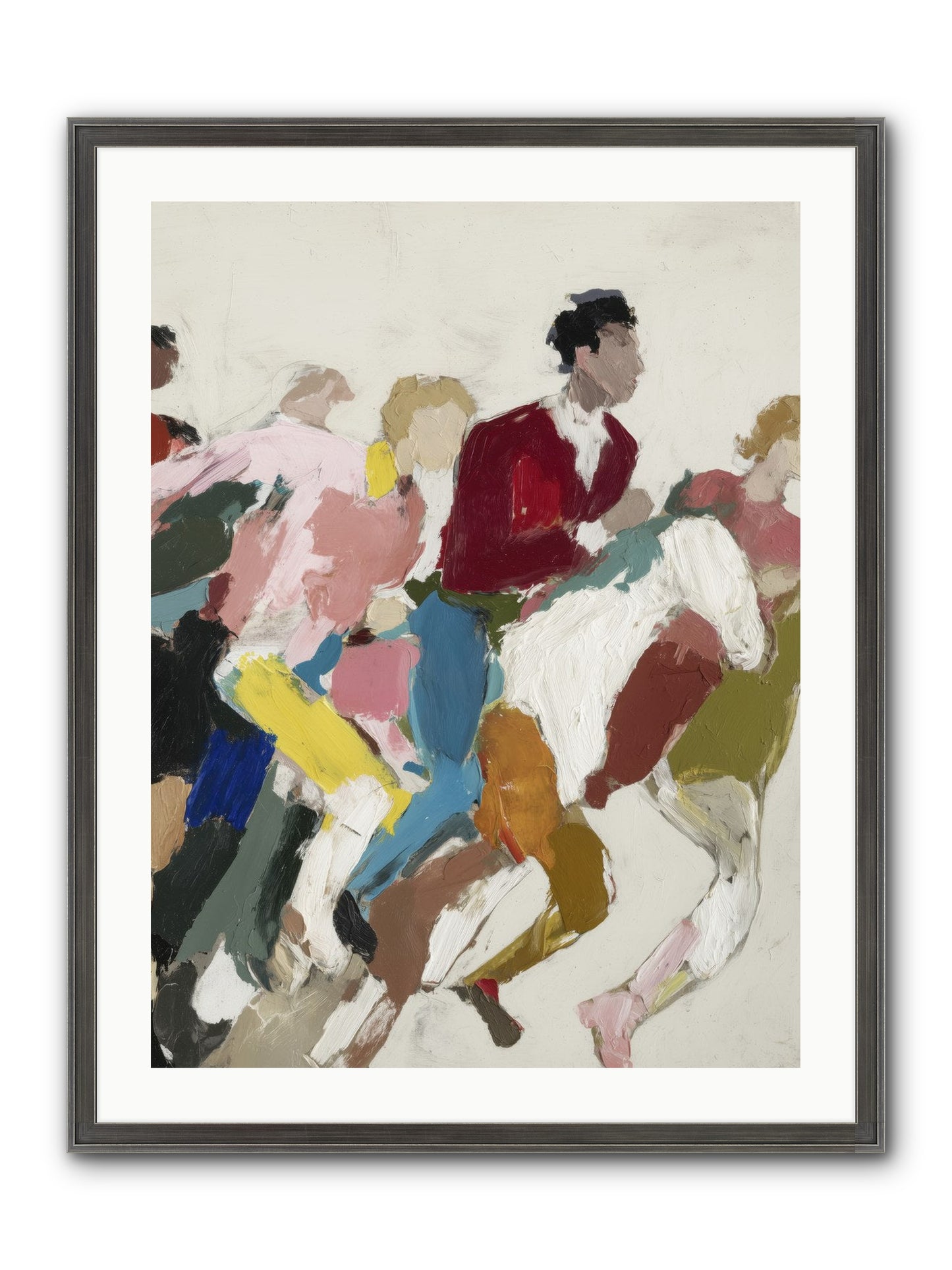 Velocity Framed Print - Slimwoods Black/Silver 24x32