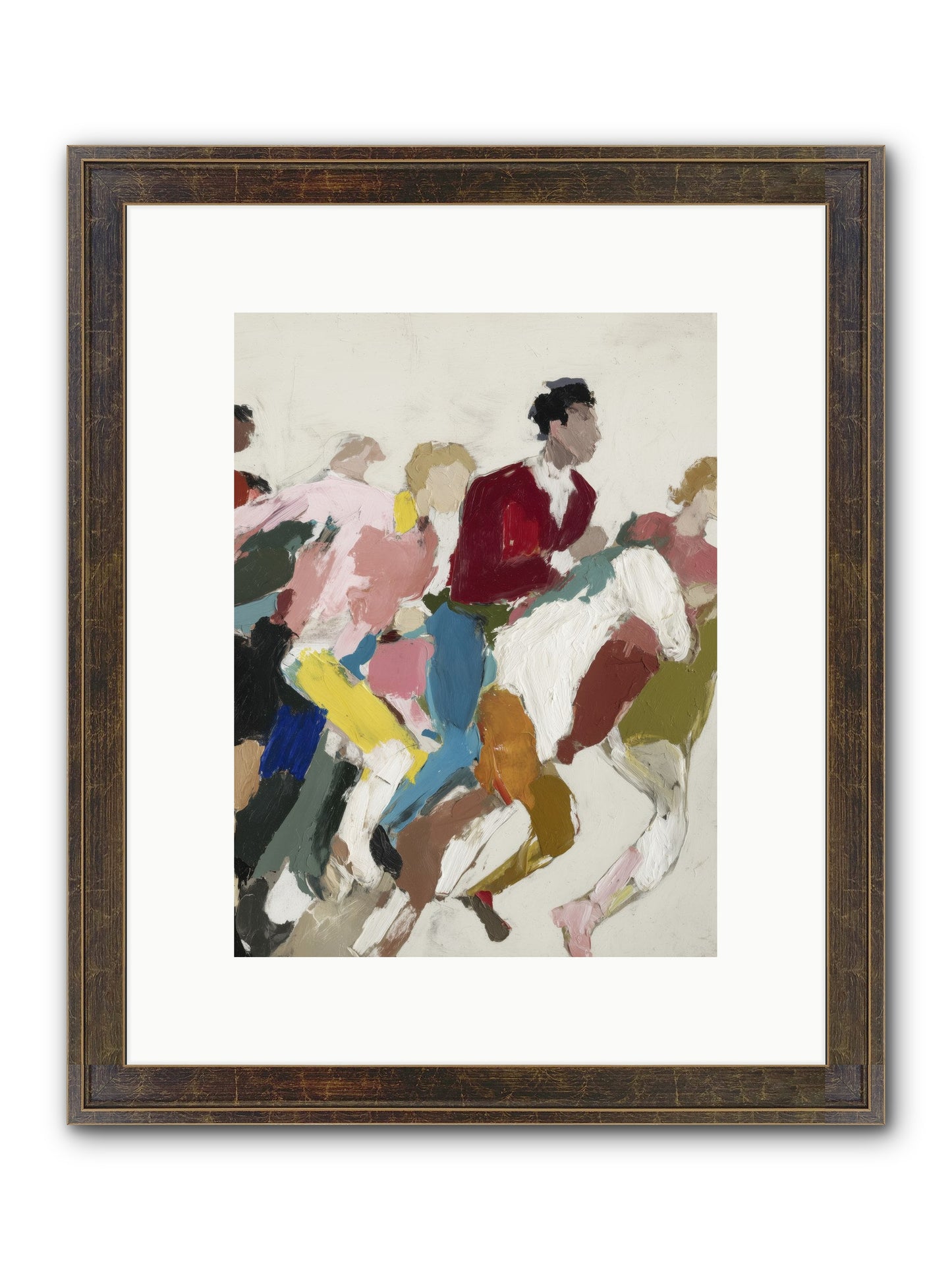 Velocity Framed Print - Slimwoods Black/Gold 9x12