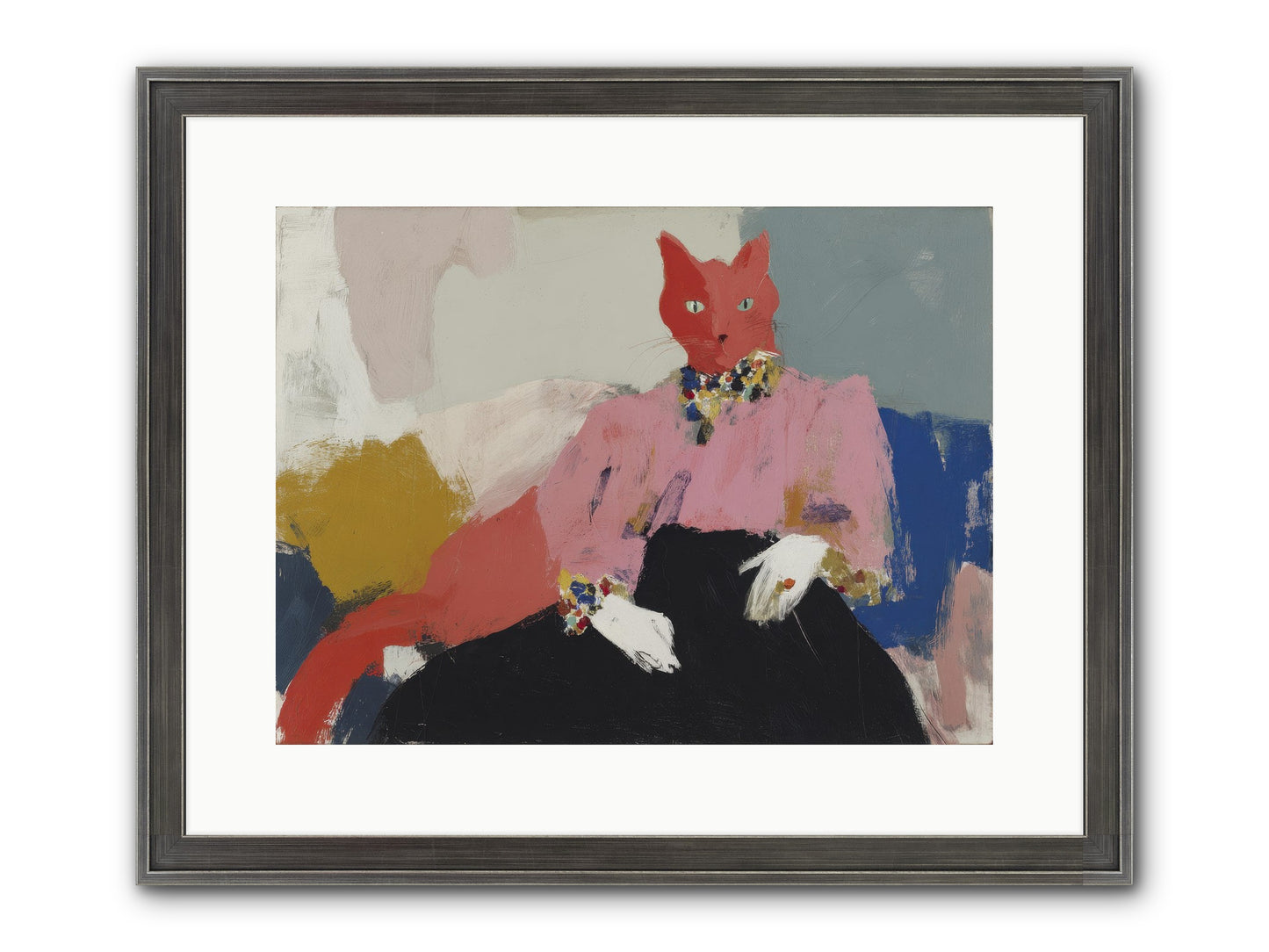 Velvet Afternoon Framed Print - Slimwoods Black/Silver 16x12