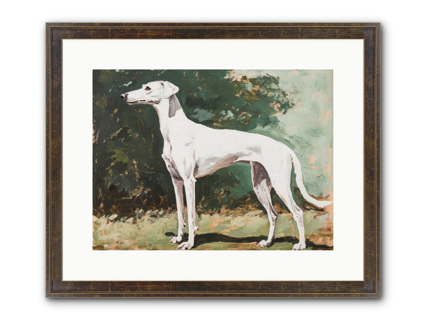 Velvet Hours Framed Print - Slimwoods Black/Gold 16x12