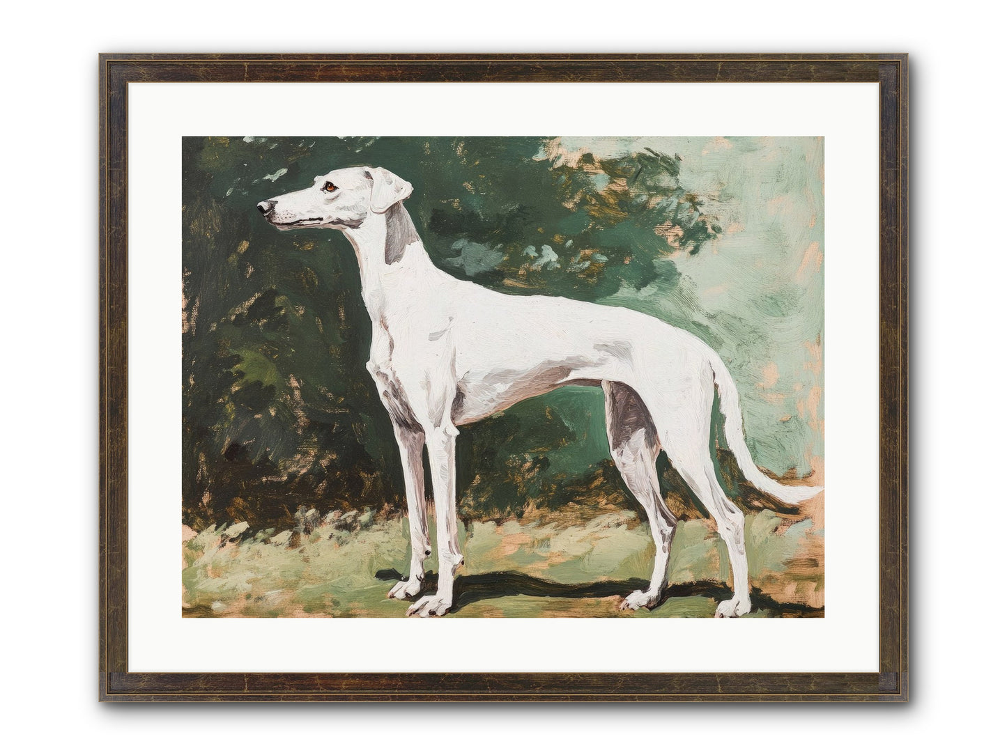 Velvet Hours Framed Print - Slimwoods Black/Gold 24x18