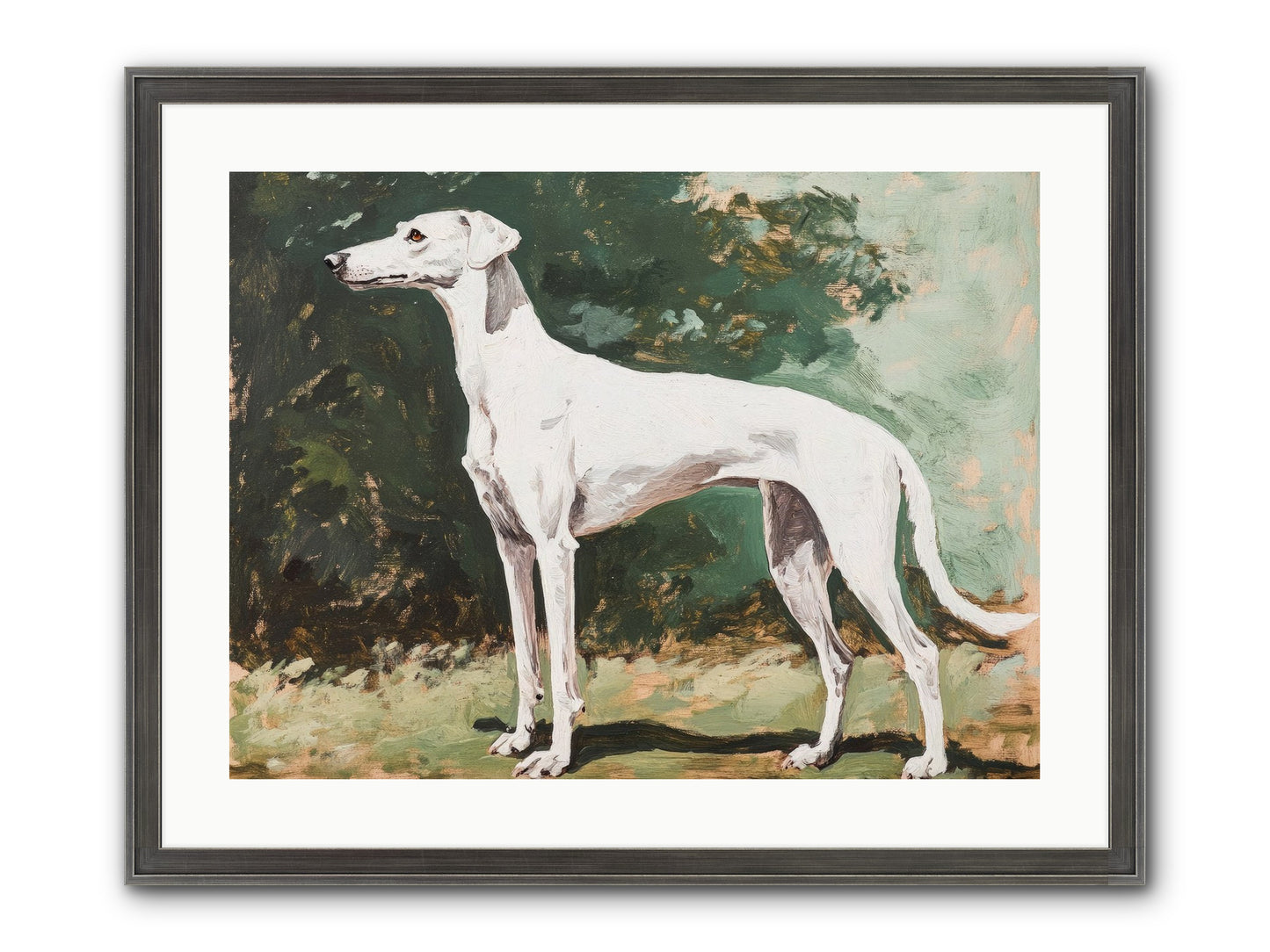 Velvet Hours Framed Print - Slimwoods Black/Silver 24x18