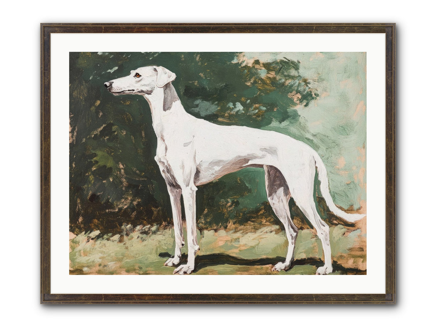 Velvet Hours Framed Print - Slimwoods Black/Gold 32x24