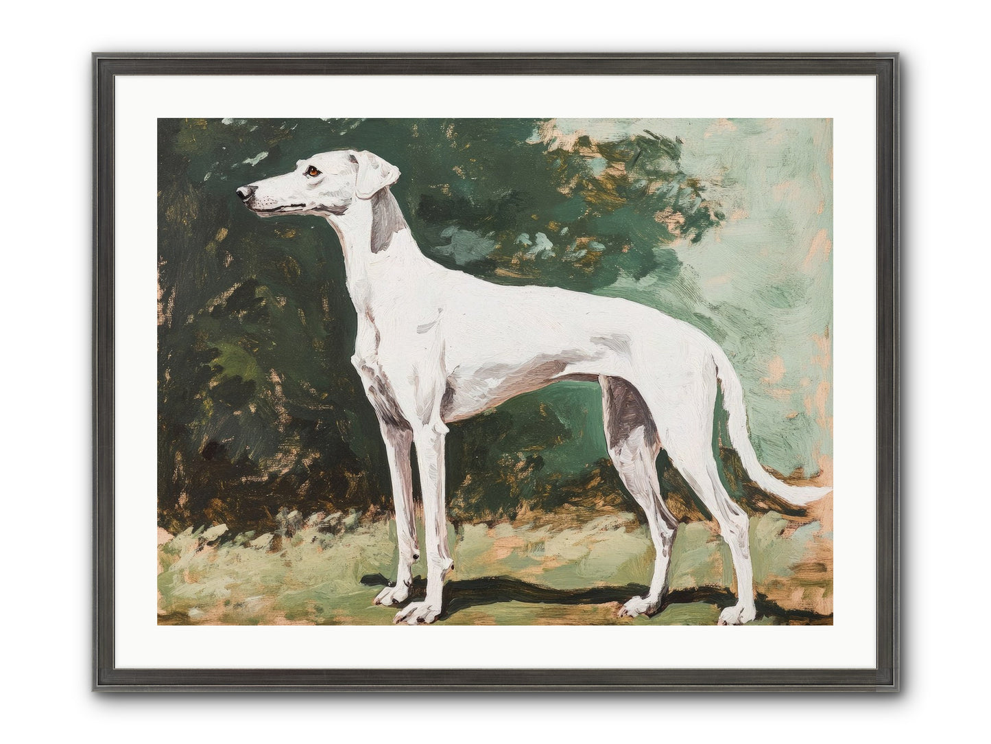 Velvet Hours Framed Print - Slimwoods Black/Silver 32x24