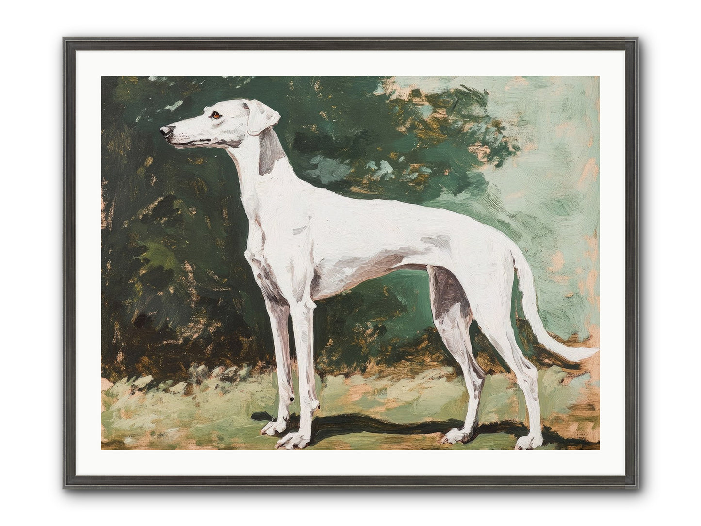 Velvet Hours Framed Print - Slimwoods Black/Silver 40x30