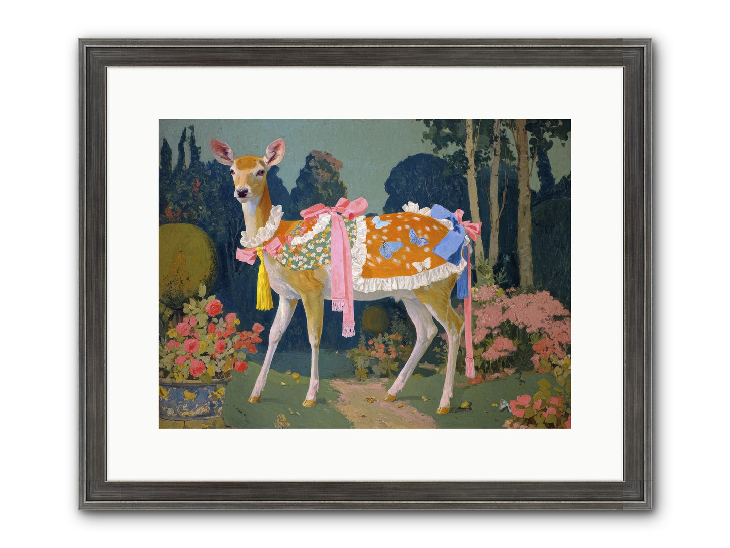 Velvet Hum Of Dawn Framed Print - Slimwoods Black/Silver 16x12