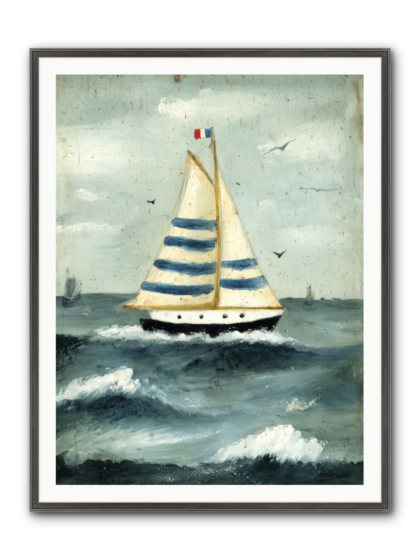 Velvet Rebellion Framed Print - Slimwoods Black/Silver 36x48