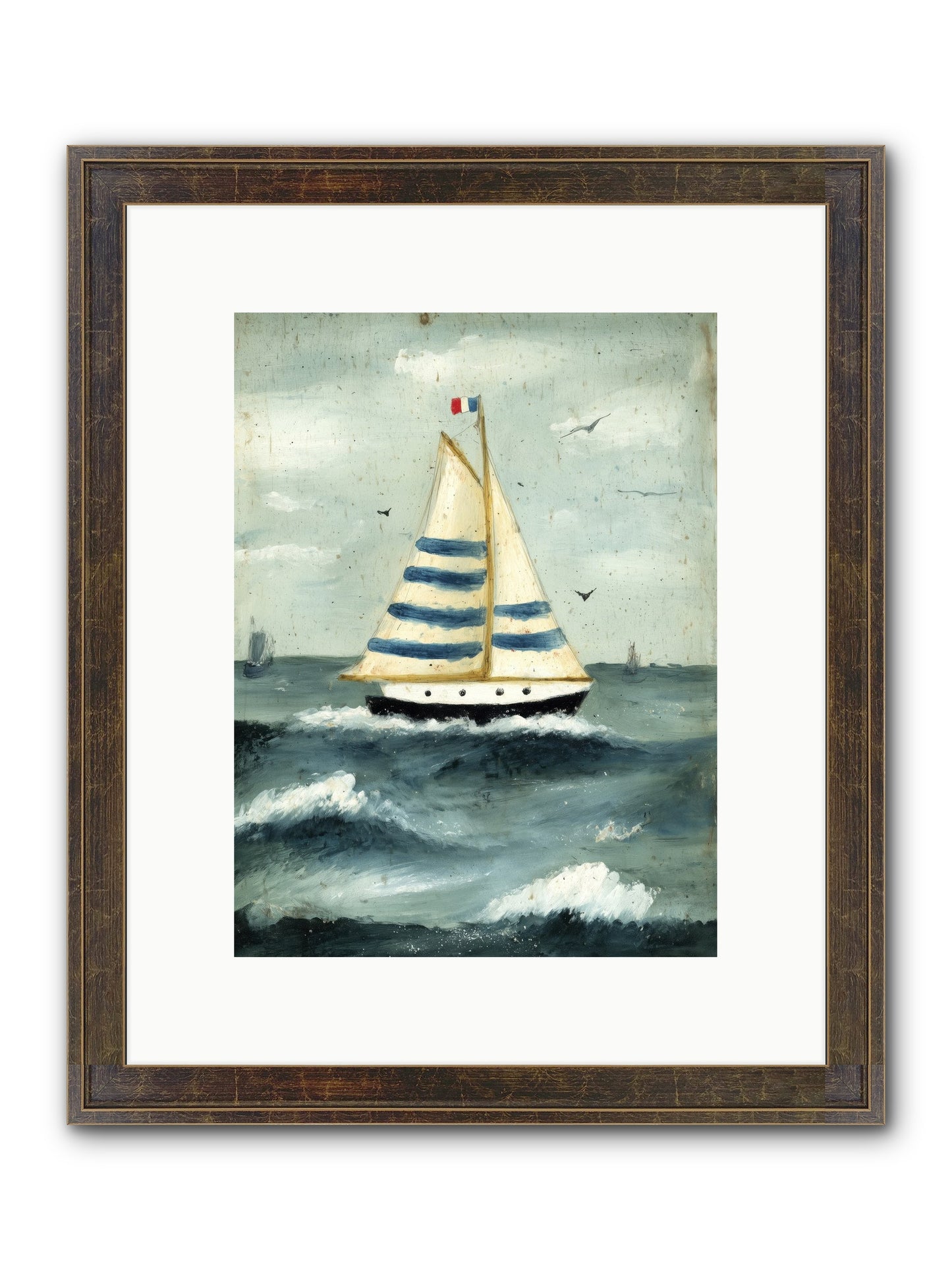 Velvet Rebellion Framed Print - Slimwoods Black/Gold 9x12