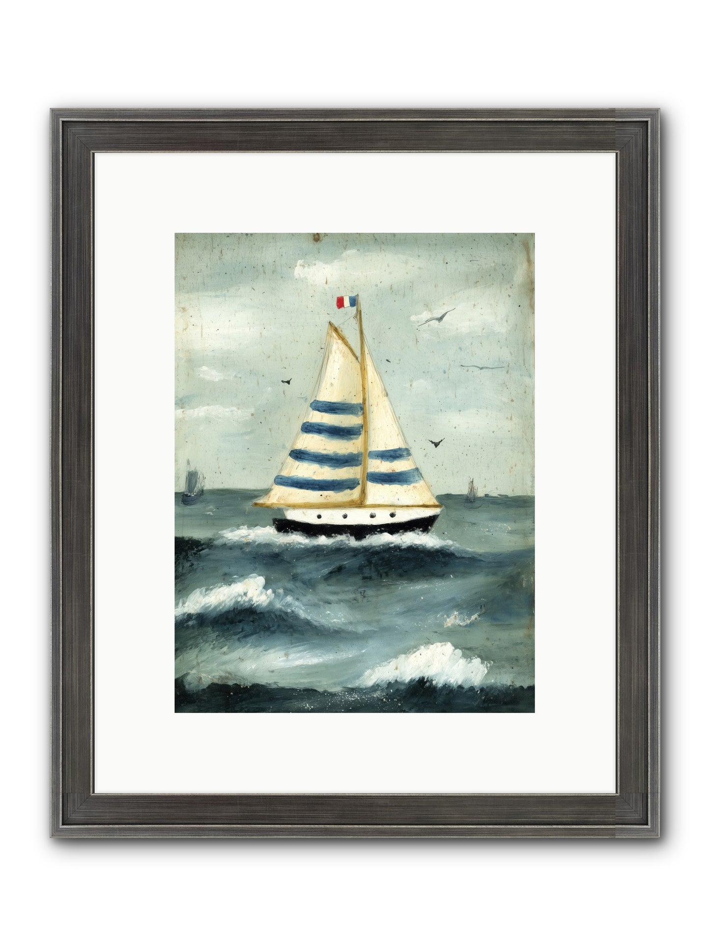 Velvet Rebellion Framed Print - Slimwoods Black/Silver 9x12