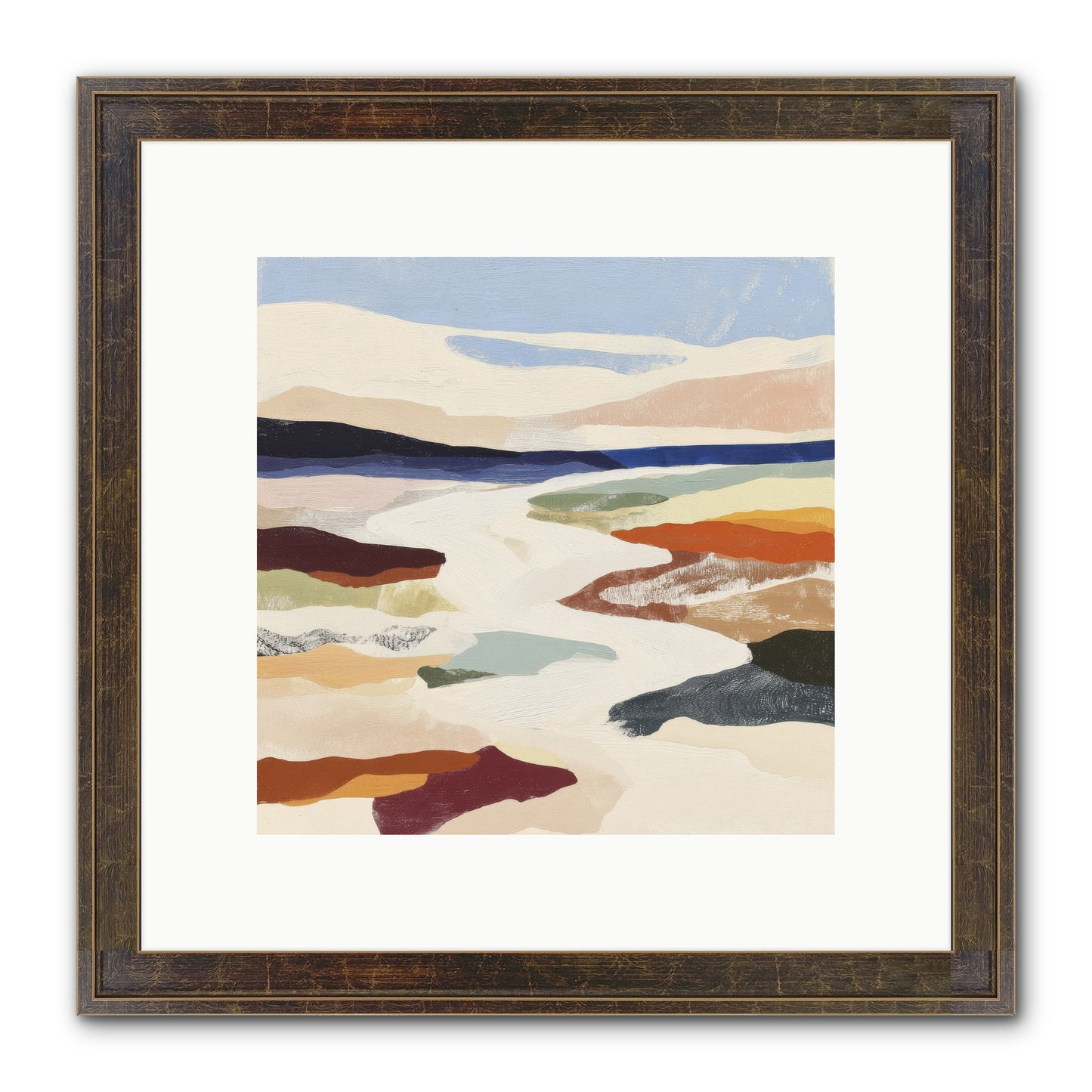 Velvet Rook Framed Print - Slimwoods Black/Gold 10x10