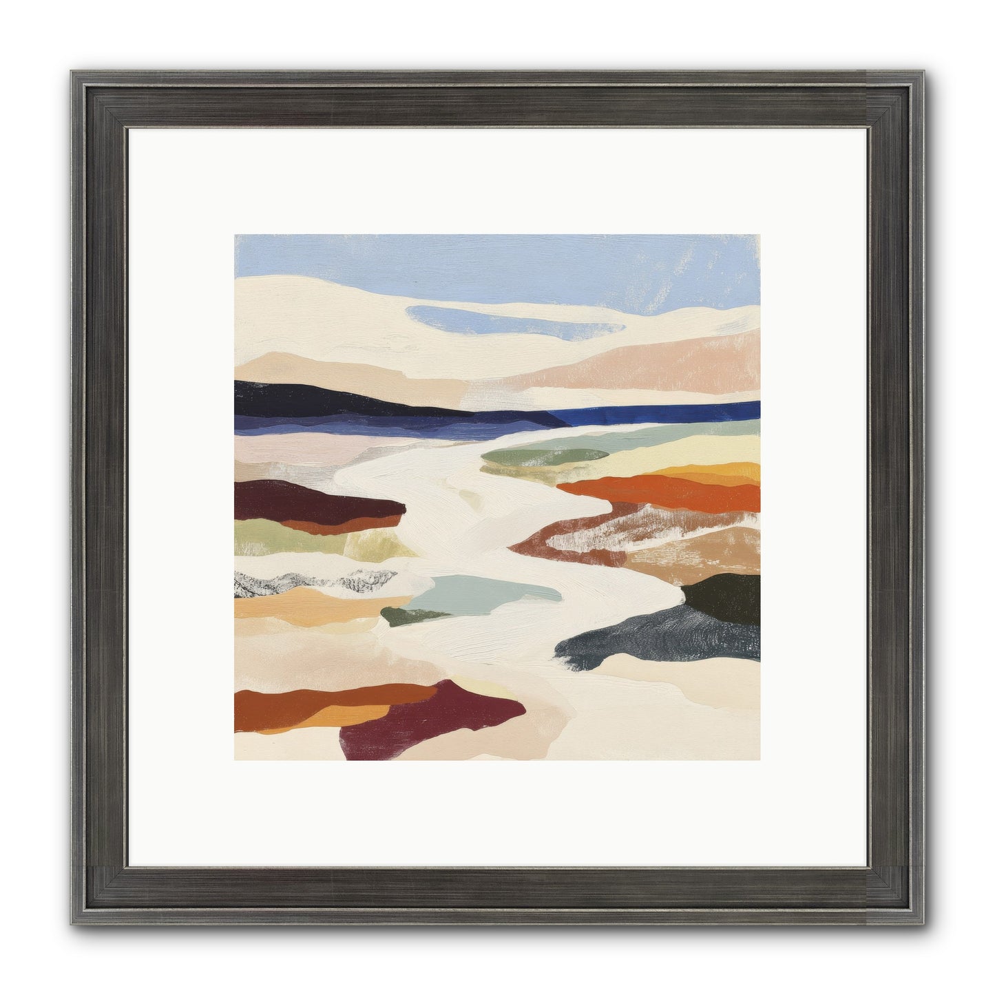 Velvet Rook Framed Print - Slimwoods Black/Silver 10x10
