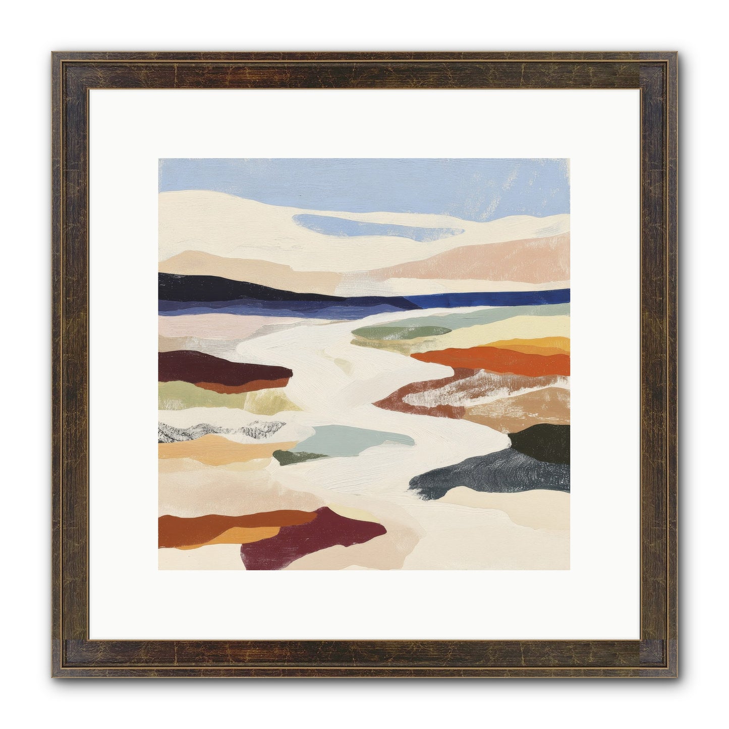 Velvet Rook Framed Print - Slimwoods Black/Gold 12x12