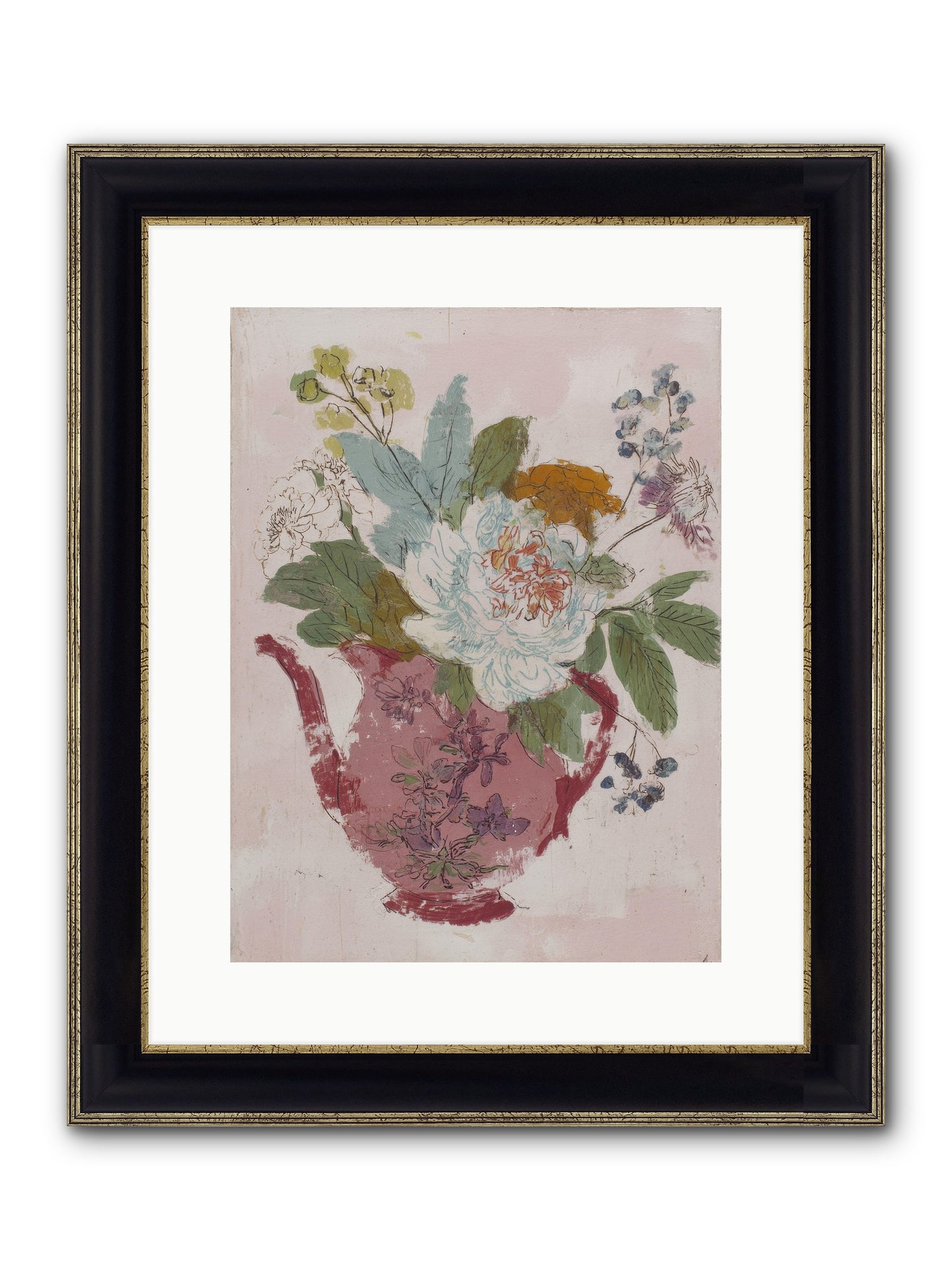 Velvet Supper & Other Stories Framed Print - Black & Gold 12x16