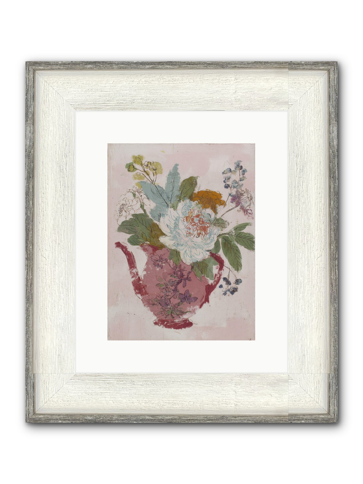Velvet Supper & Other Stories Framed Print - Driftwood White 9x12