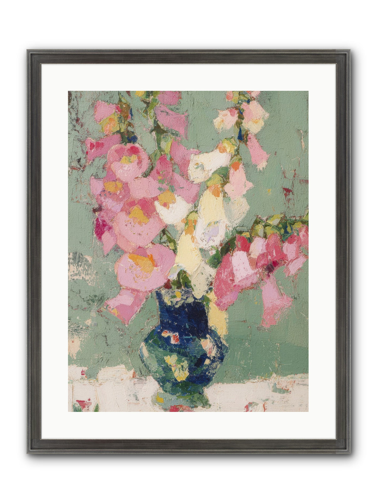 Verdant Secrets Framed Print - Slimwoods Black/Silver 18x24
