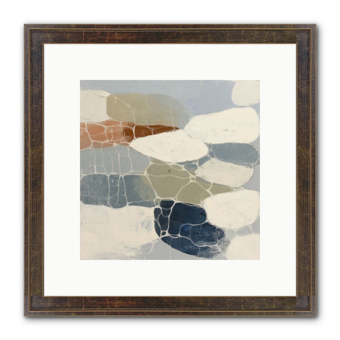 Verdure Framed Print - Slimwoods Black/Gold 10x10
