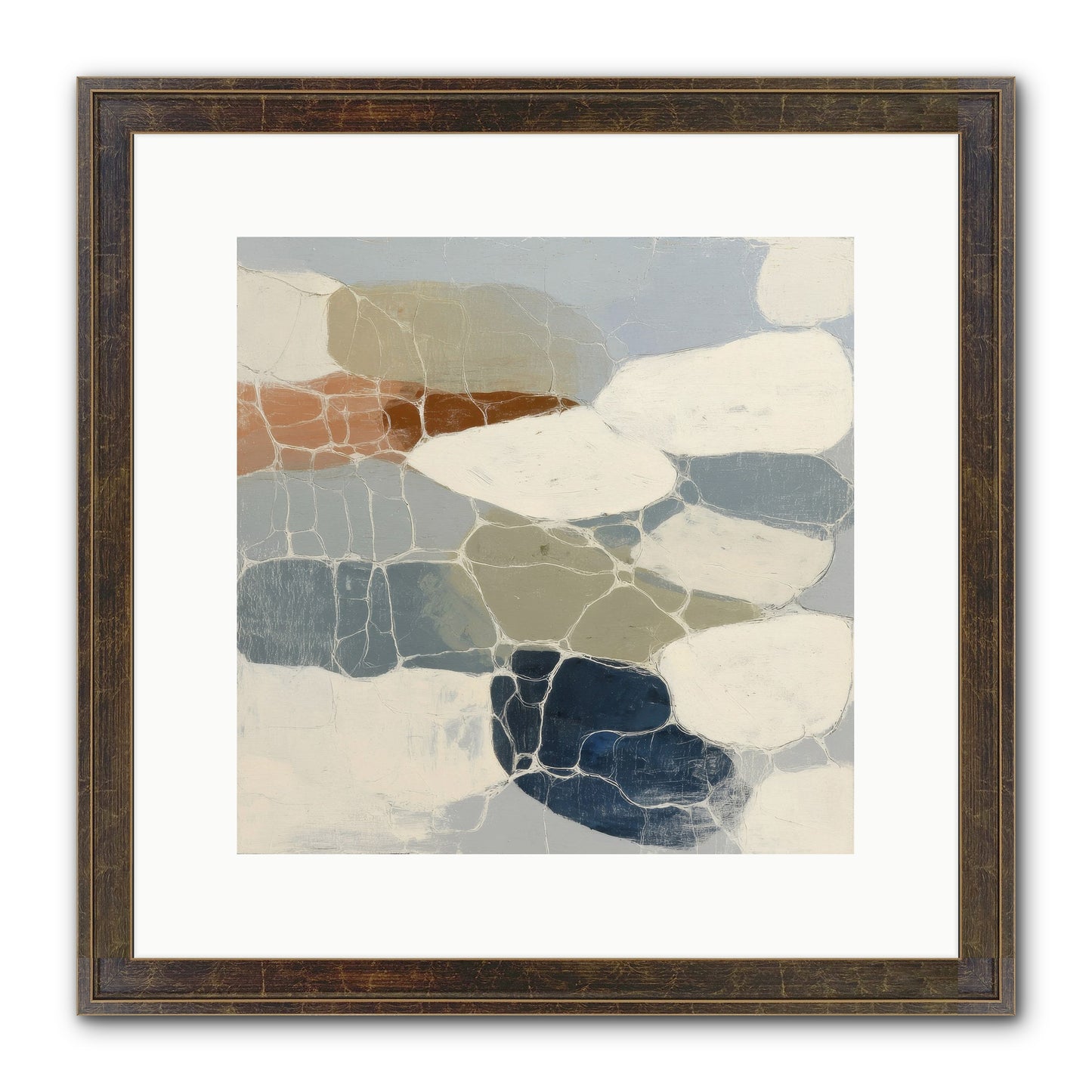 Verdure Framed Print - Slimwoods Black/Gold 12x12