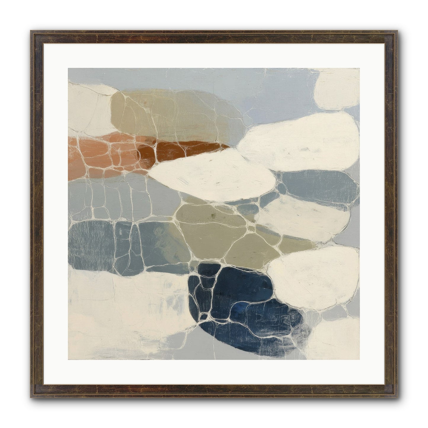 Verdure Framed Print - Slimwoods Black/Gold 24x24