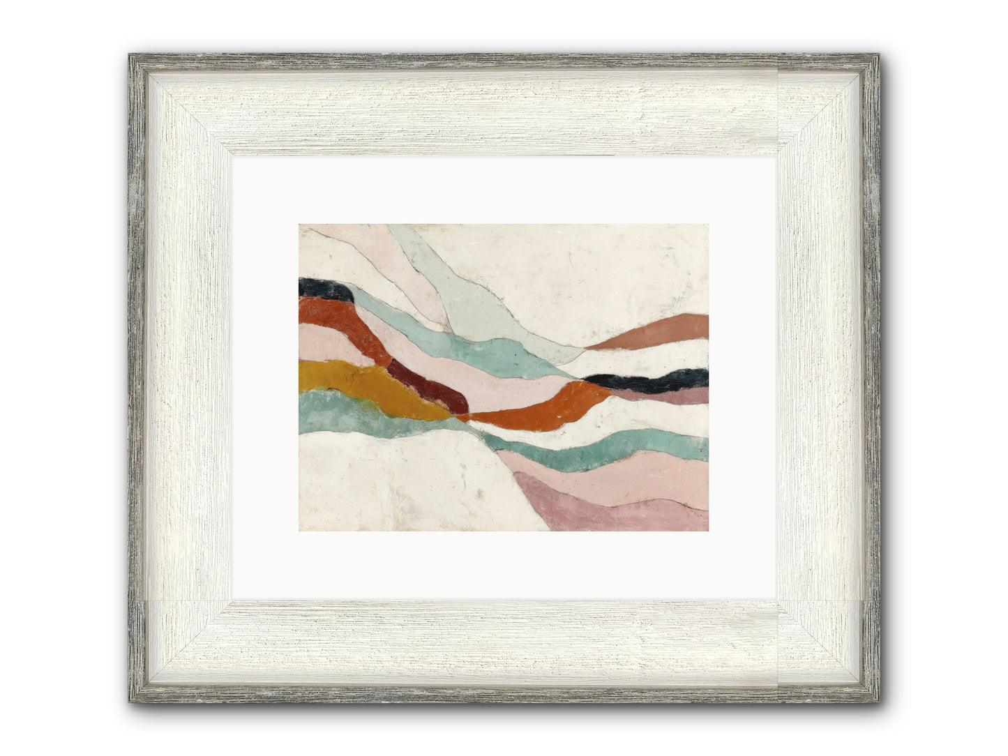 Vernal Framed Print - Driftwood White 12x9