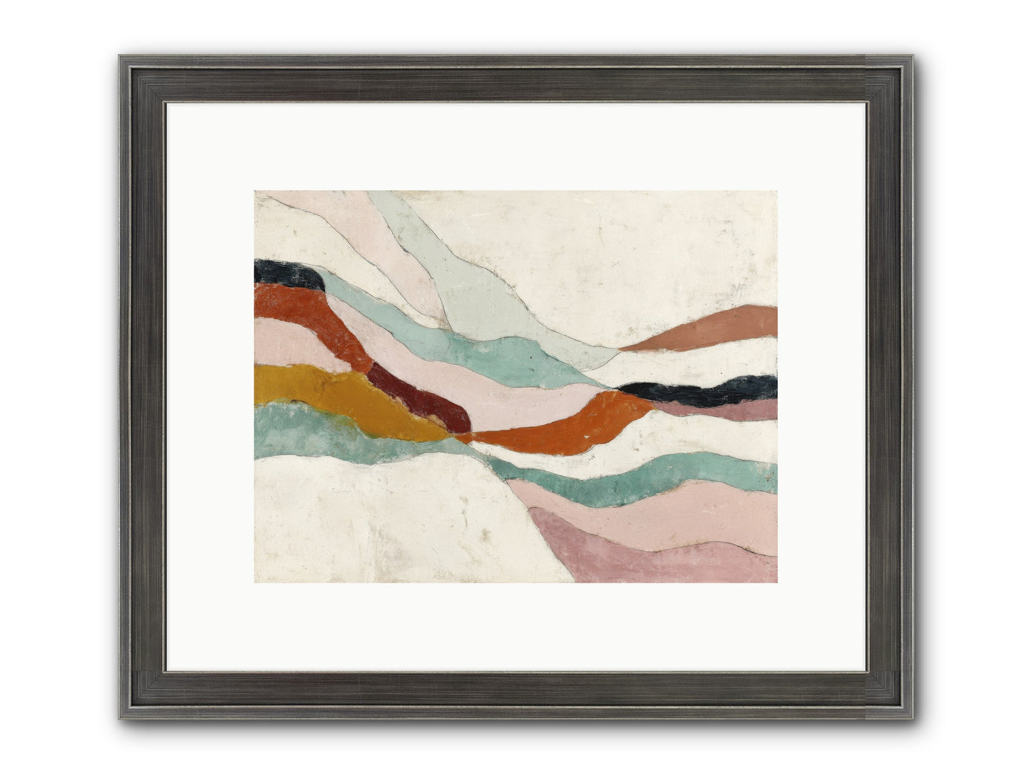 Vernal Framed Print - Slimwoods Black/Silver 12x9