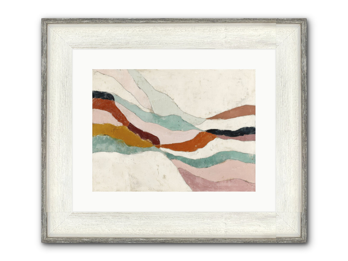Vernal Framed Print - Driftwood White 16x12