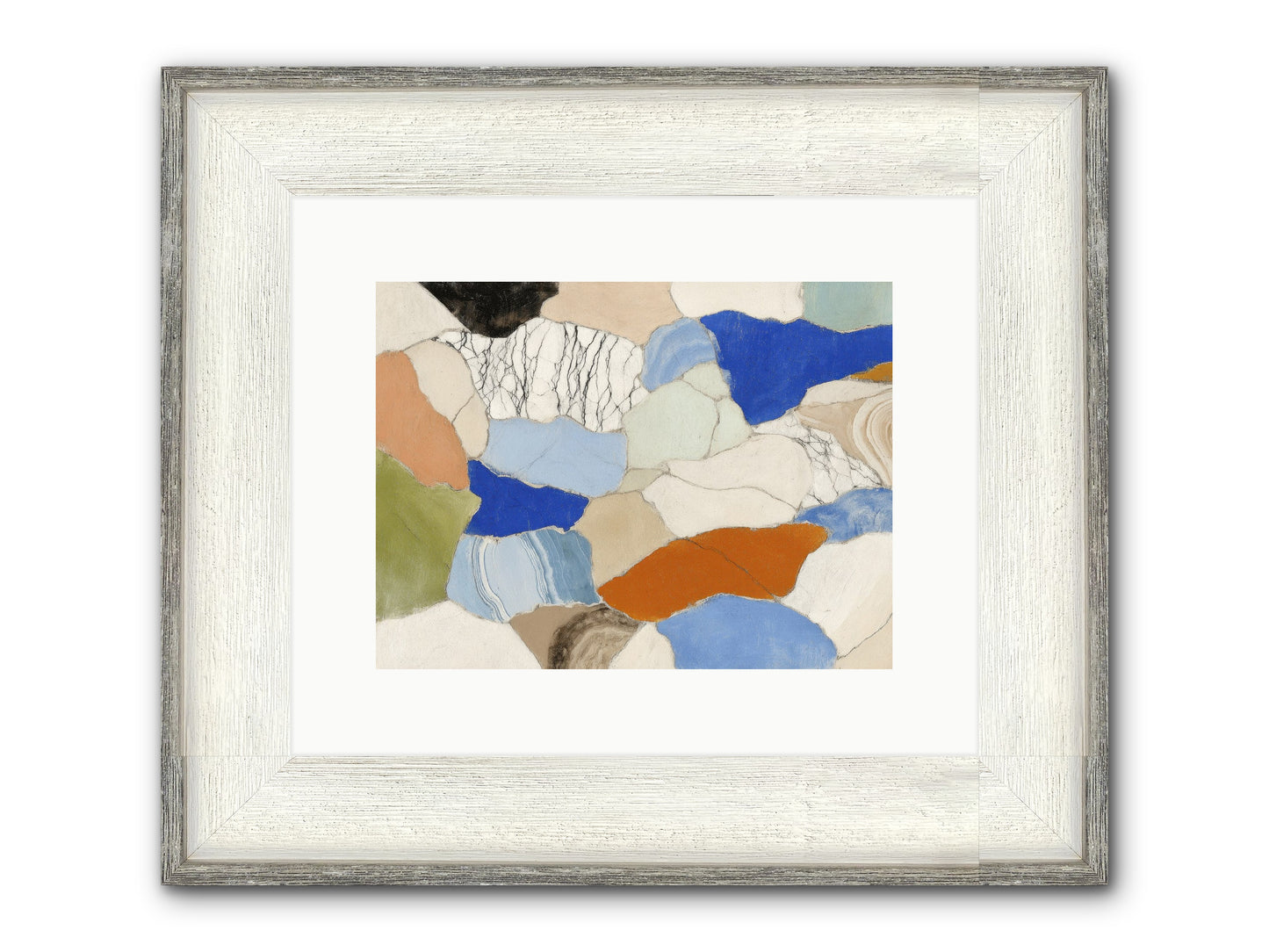 Vesper Framed Print - Driftwood White 12x9