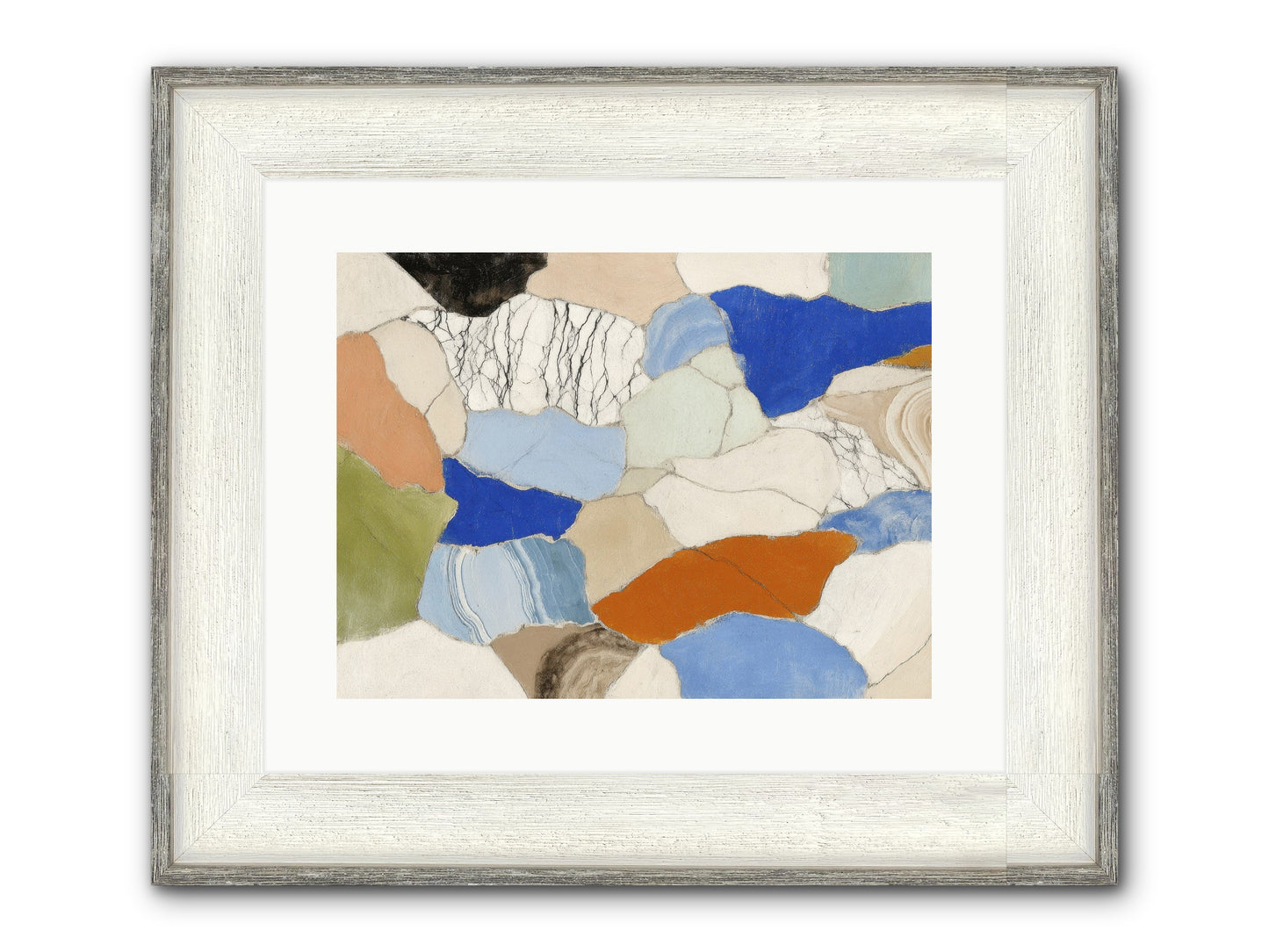Vesper Framed Print - Driftwood White 16x12