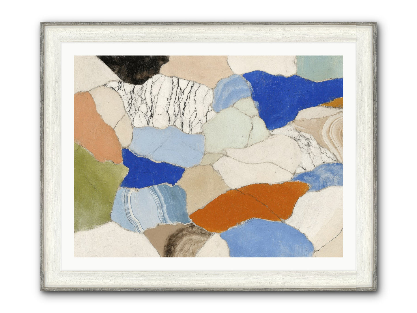 Vesper Framed Print - Driftwood White 40x30
