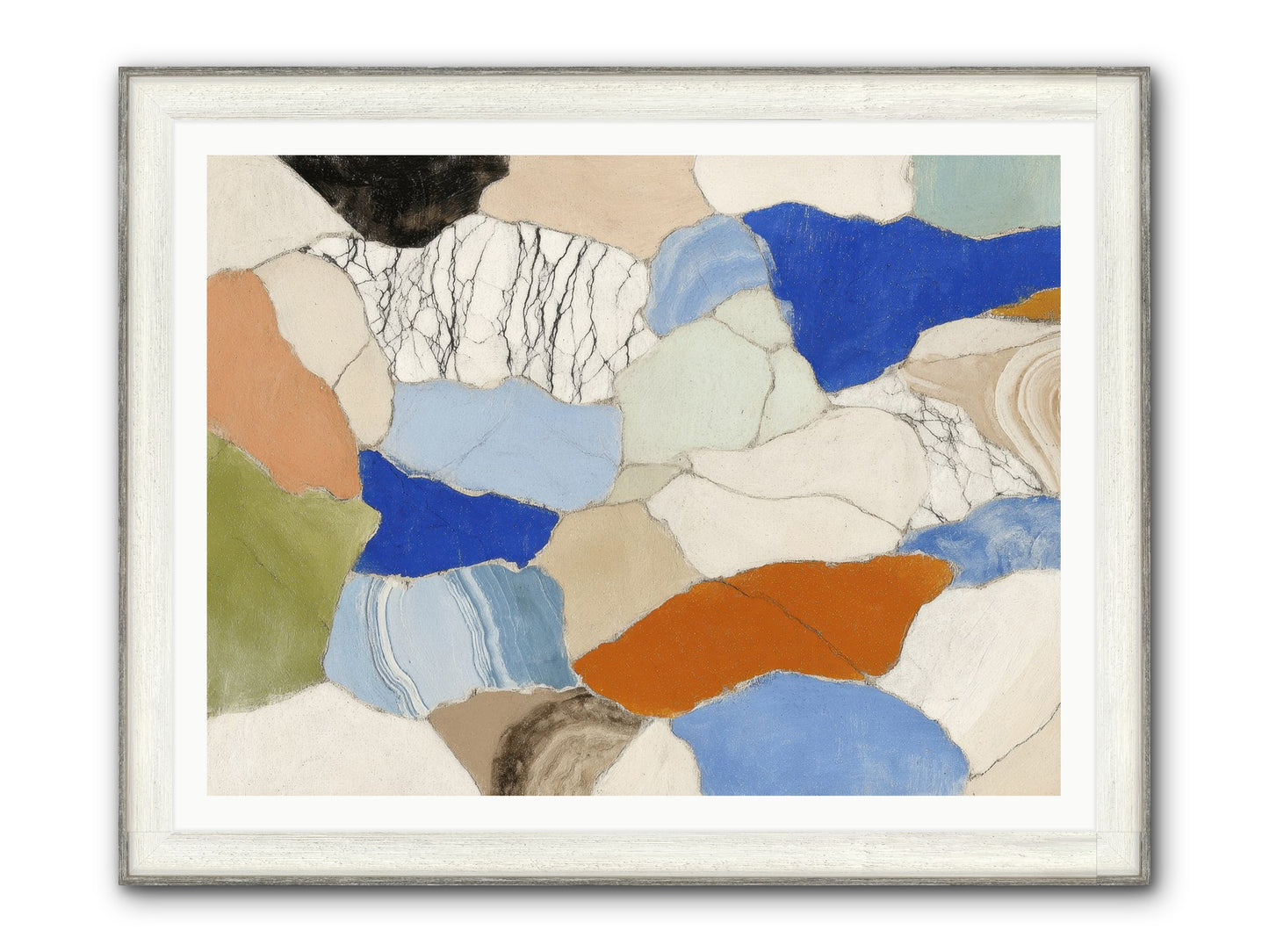 Vesper Framed Print - Driftwood White 48x36