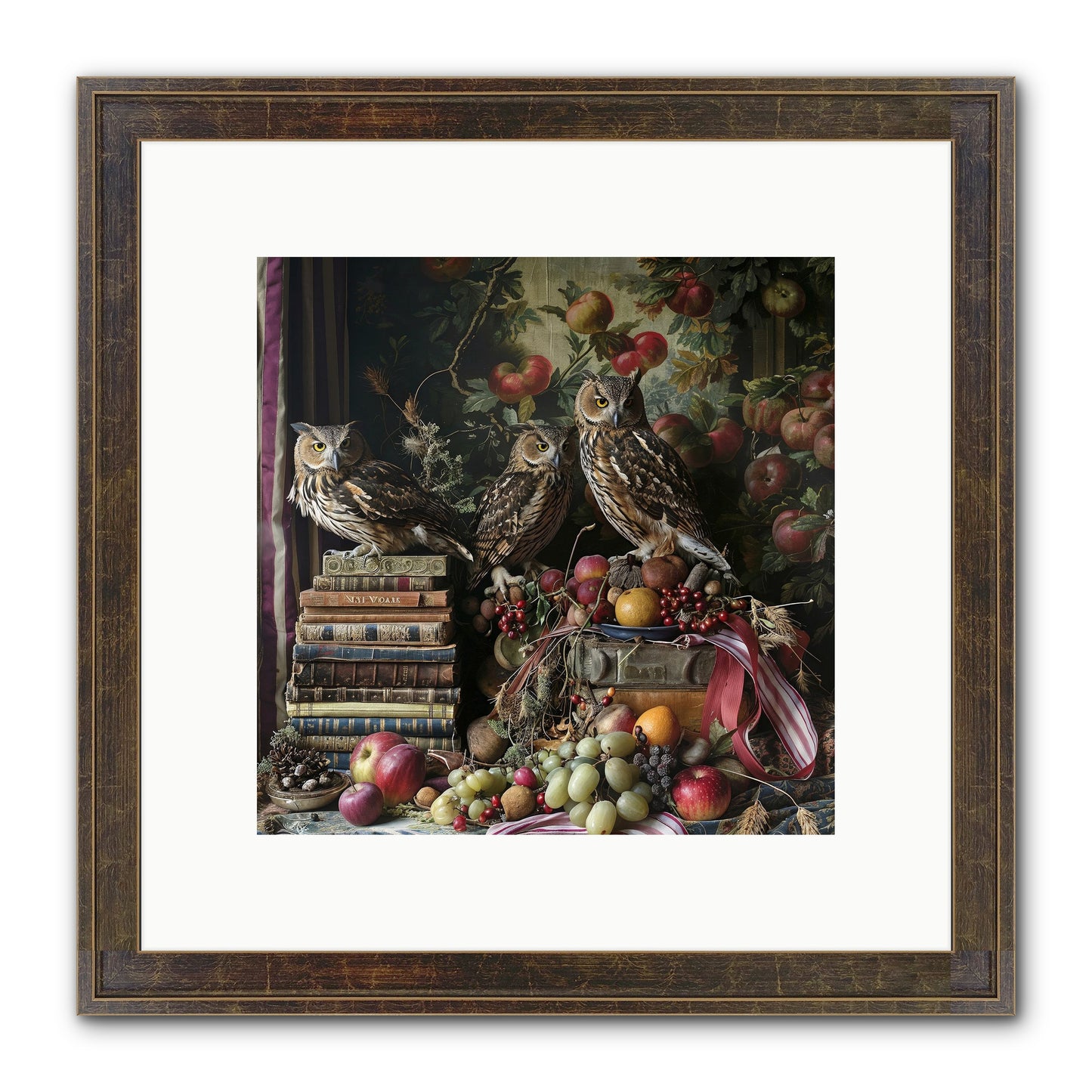 Vestige Of Solitude Framed Print - Slimwoods Black/Gold 10x10