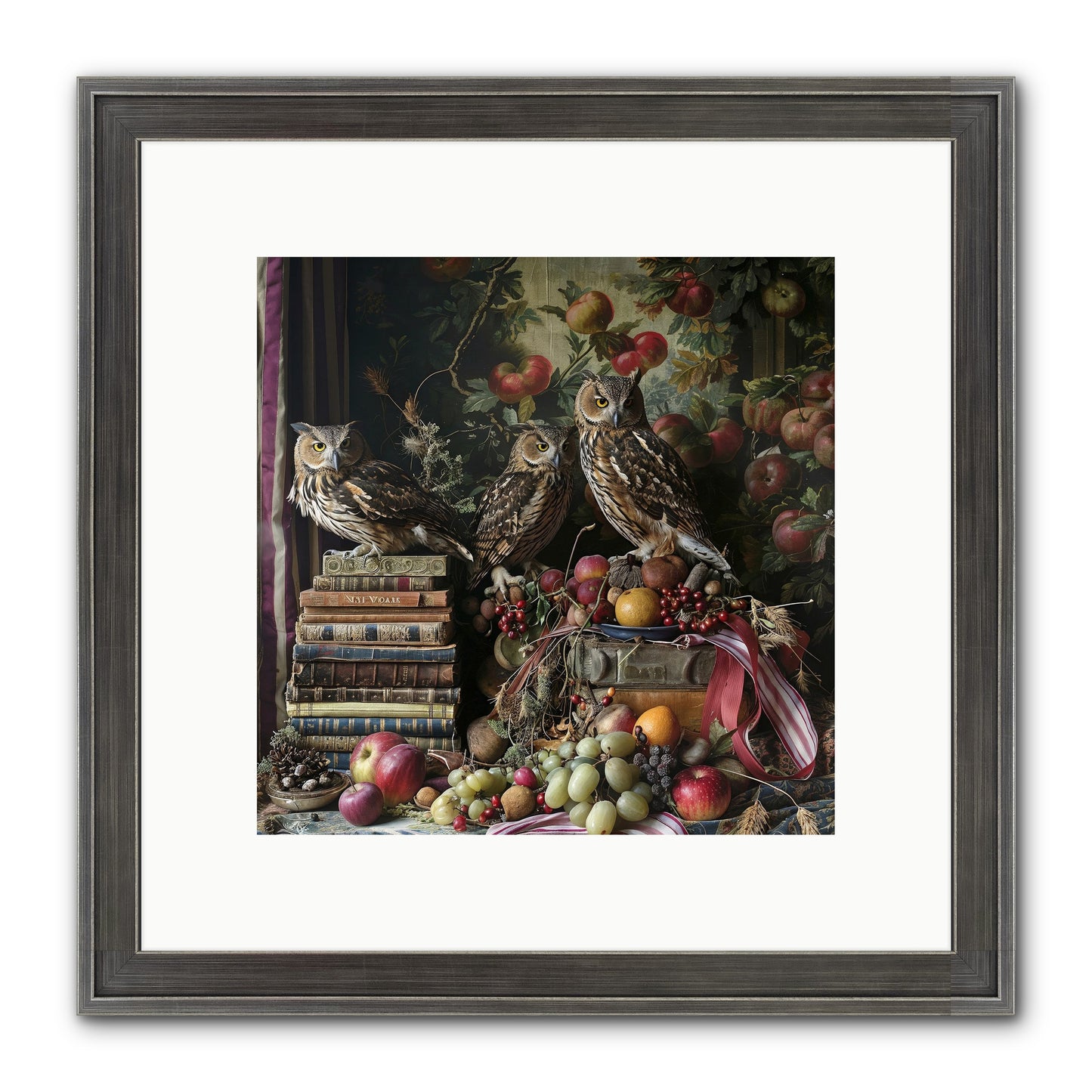 Vestige Of Solitude Framed Print - Slimwoods Black/Silver 10x10