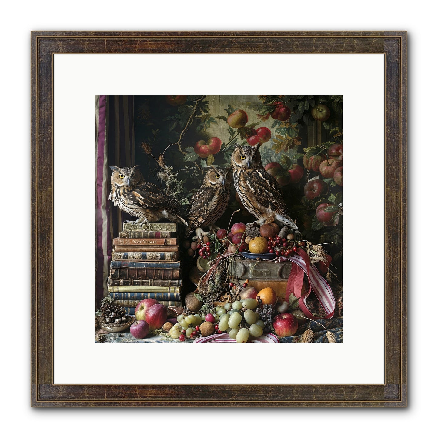 Vestige Of Solitude Framed Print - Slimwoods Black/Gold 12x12