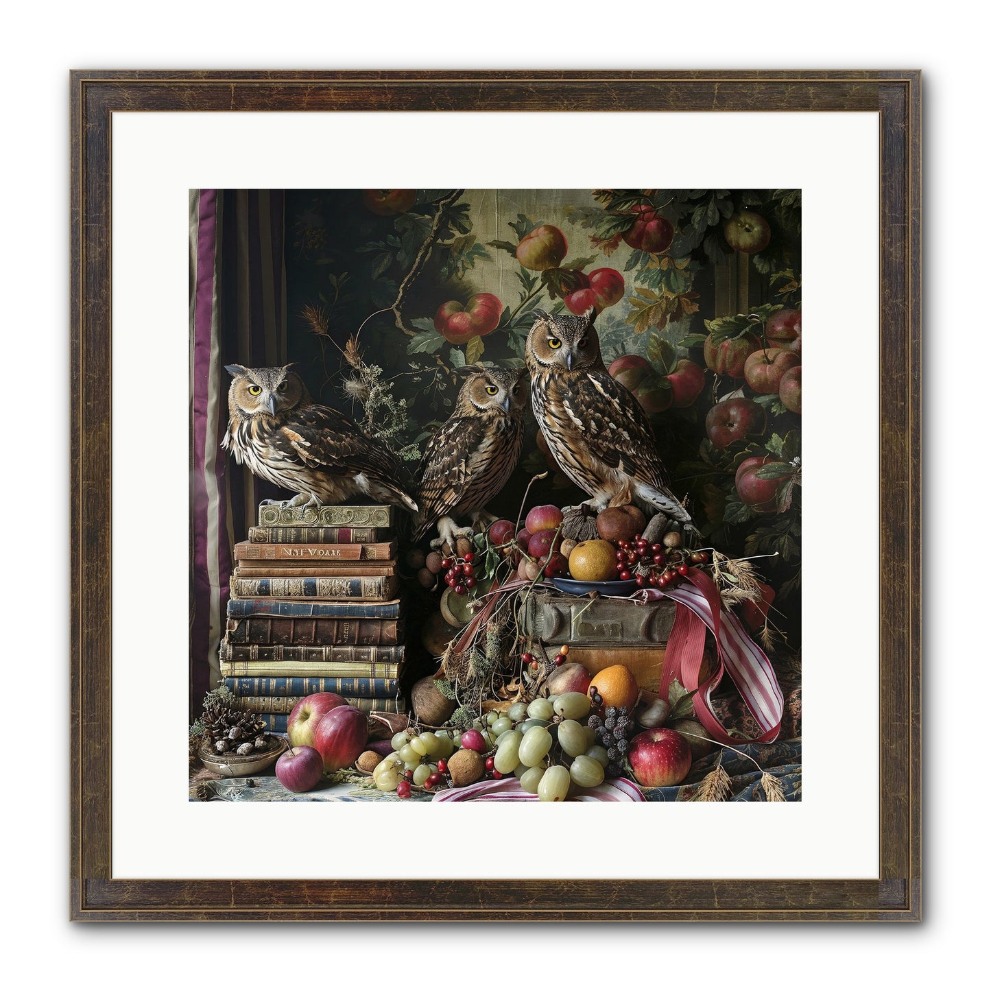Vestige Of Solitude Framed Print - Slimwoods Black/Gold 16x16