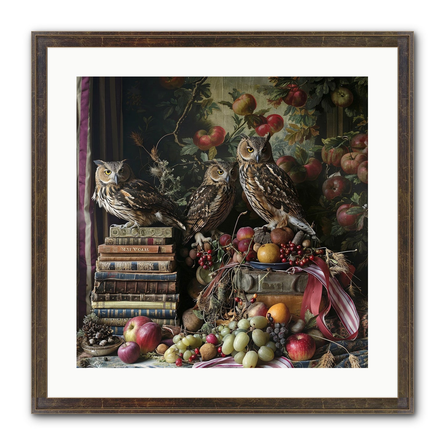 Vestige Of Solitude Framed Print - Slimwoods Black/Gold 20x20