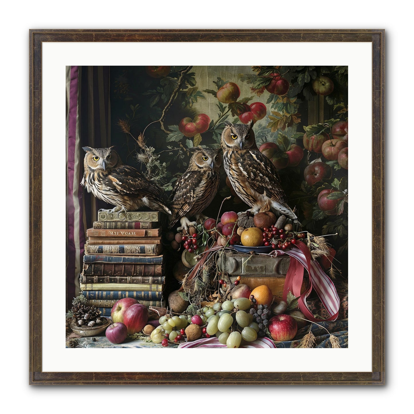 Vestige Of Solitude Framed Print - Slimwoods Black/Gold 24x24