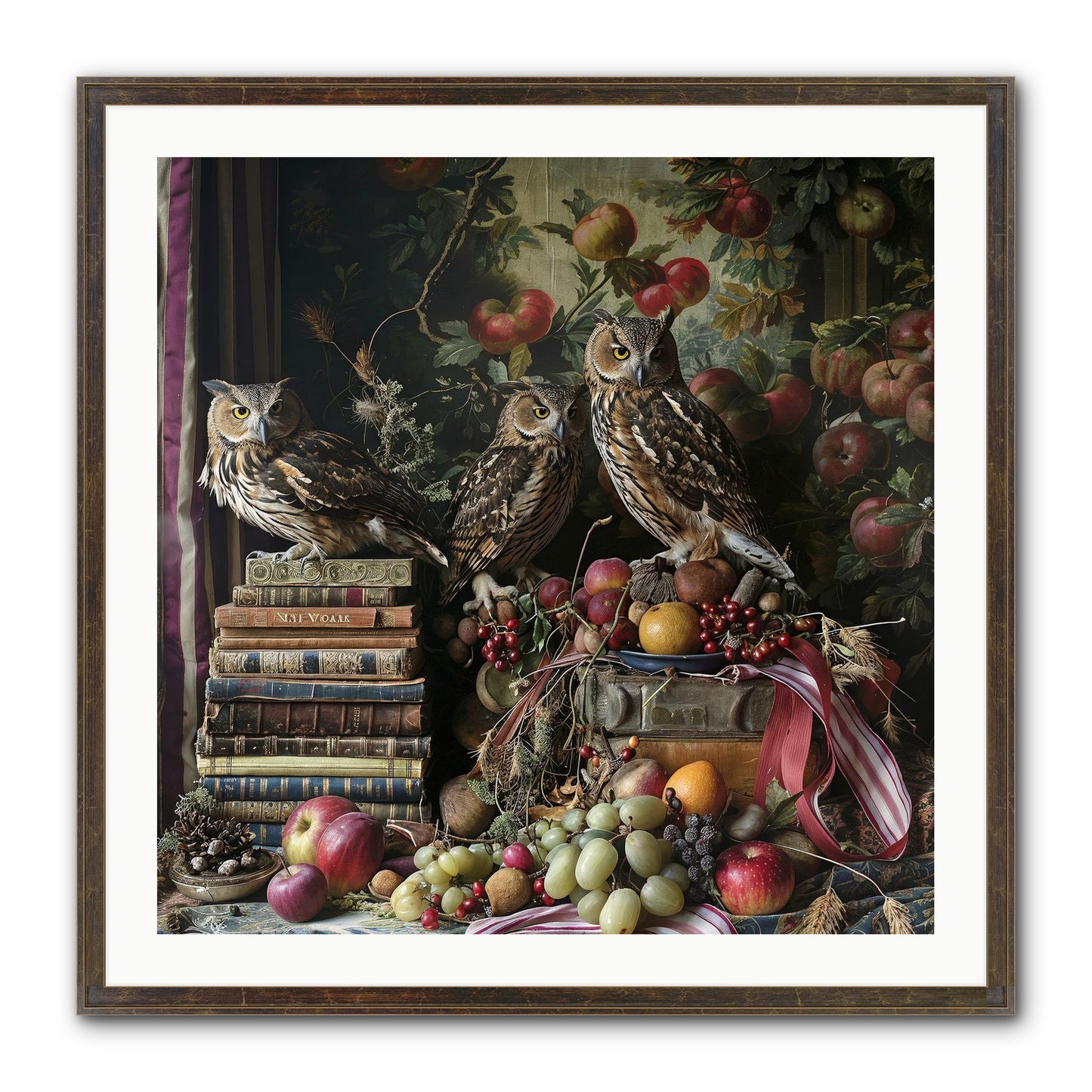 Vestige Of Solitude Framed Print - Slimwoods Black/Gold 30x30