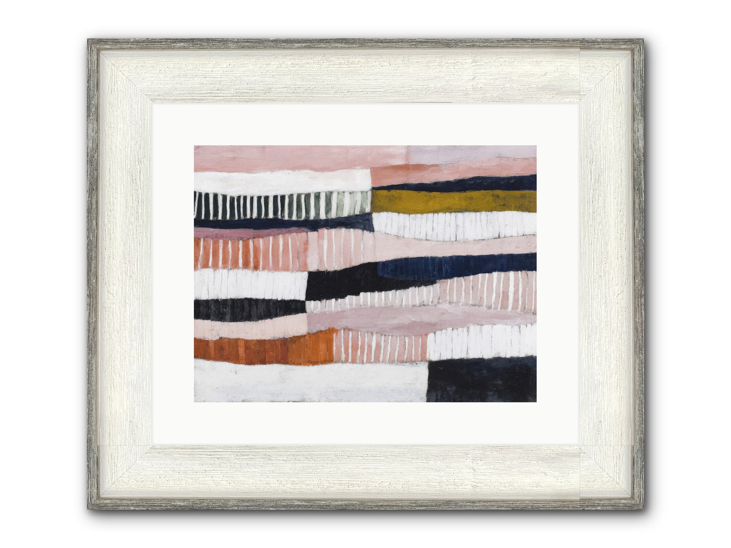 Virelay Framed Print - Driftwood White 16x12