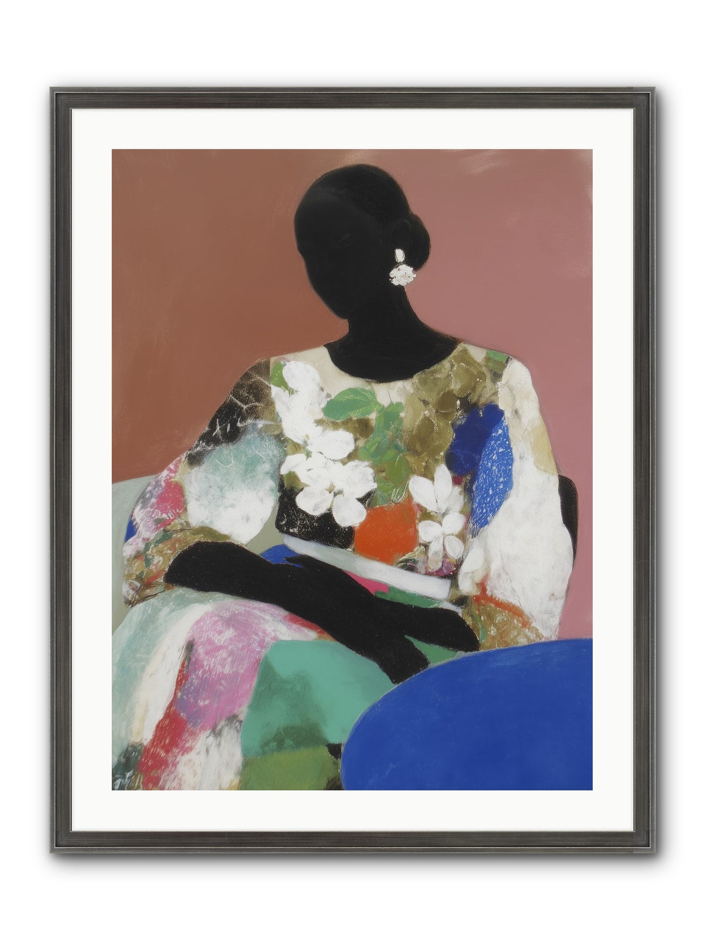 Voyeur Framed Print - Slimwoods Black/Silver 24x32