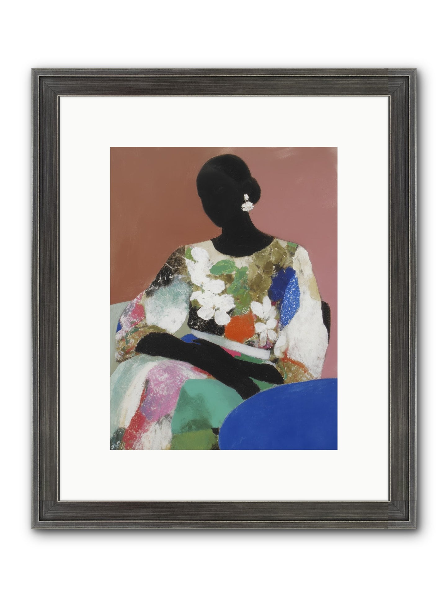 Voyeur Framed Print - Slimwoods Black/Silver 9x12