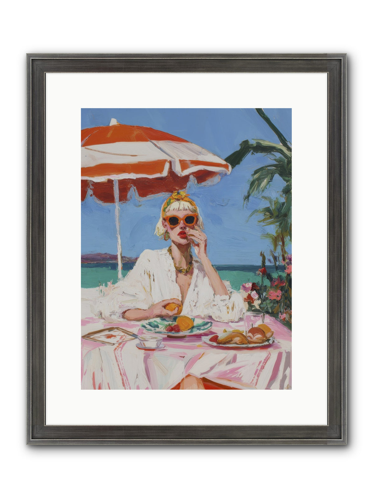 Wake Up Call Framed Print - Slimwoods Black/Silver 12x16