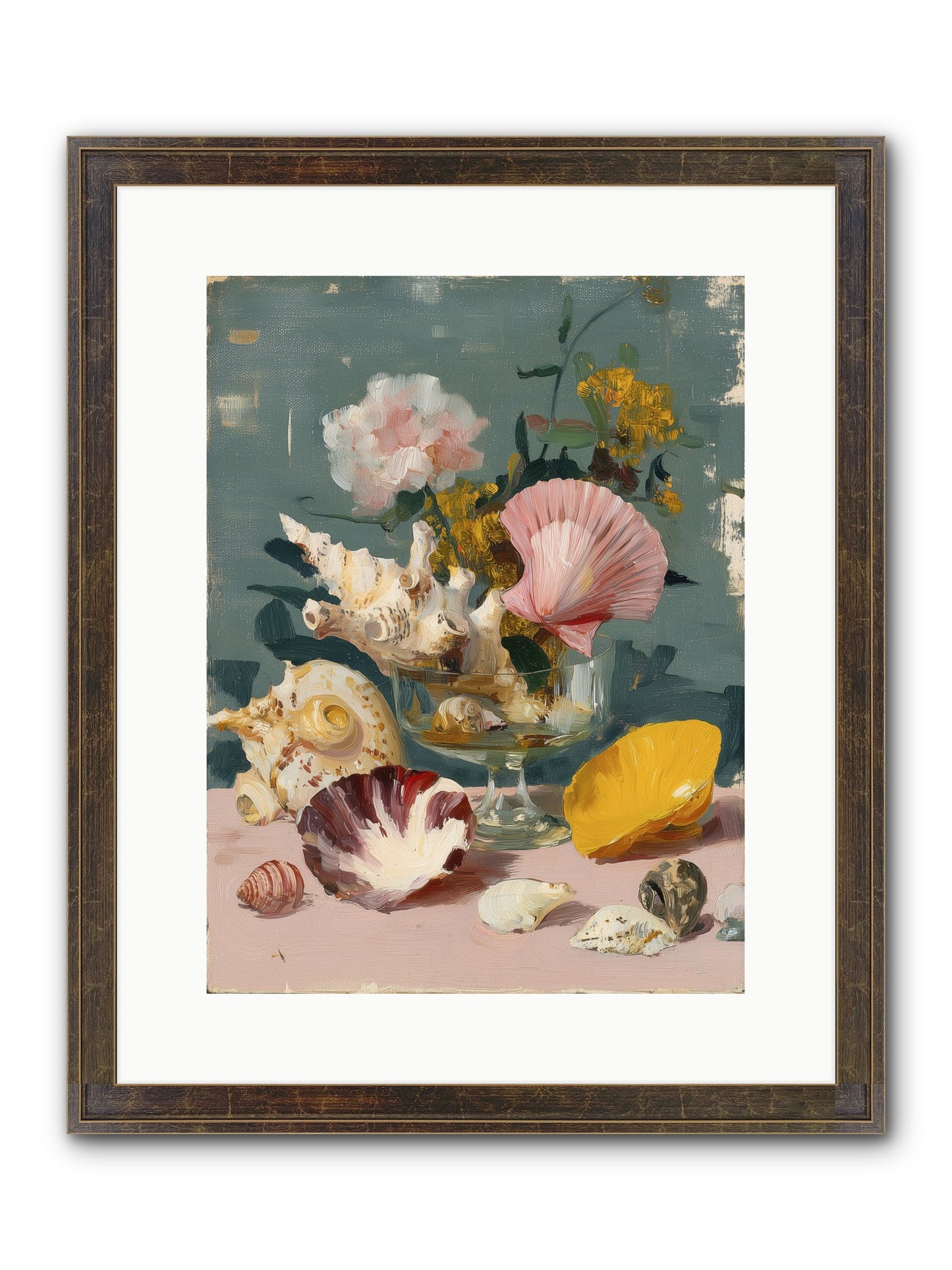 Wanderer's Wonder Framed Print - Slimwoods Black/Gold 12x16
