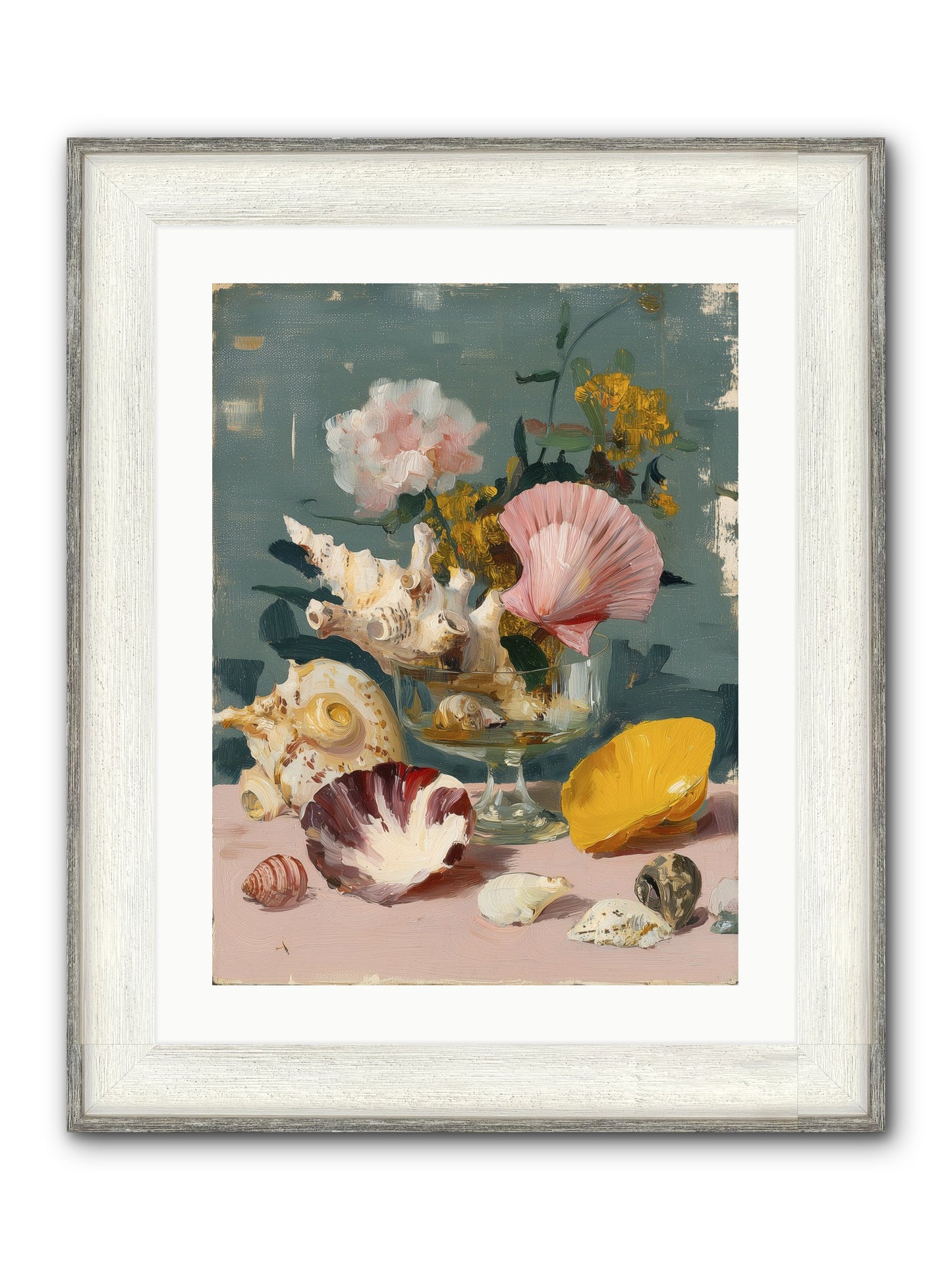 Wanderer's Wonder Framed Print - Driftwood White 18x24