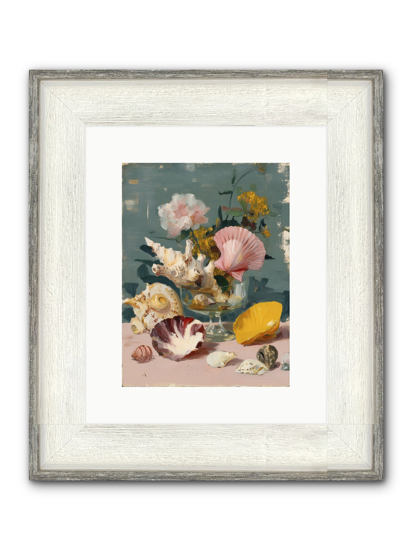 Wanderer's Wonder Framed Print - Driftwood White 9x12