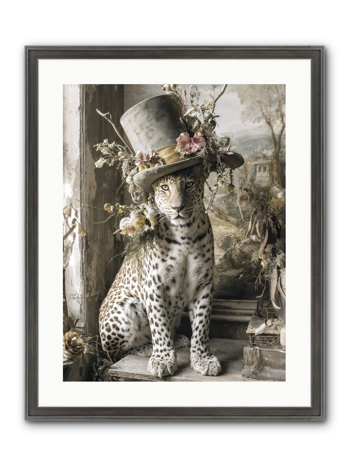 Wanderlust Framed Print - Slimwoods Black/Silver 18x24