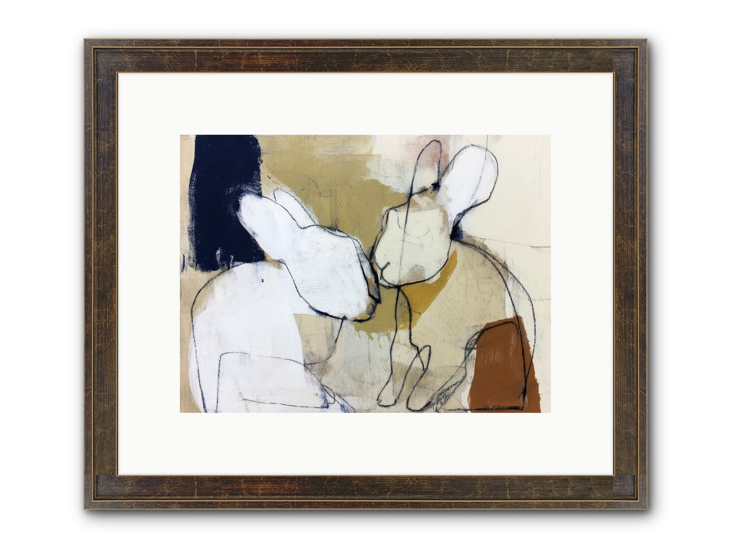 Wanderlust Waltz Framed Print - Slimwoods Black/Gold 12x9