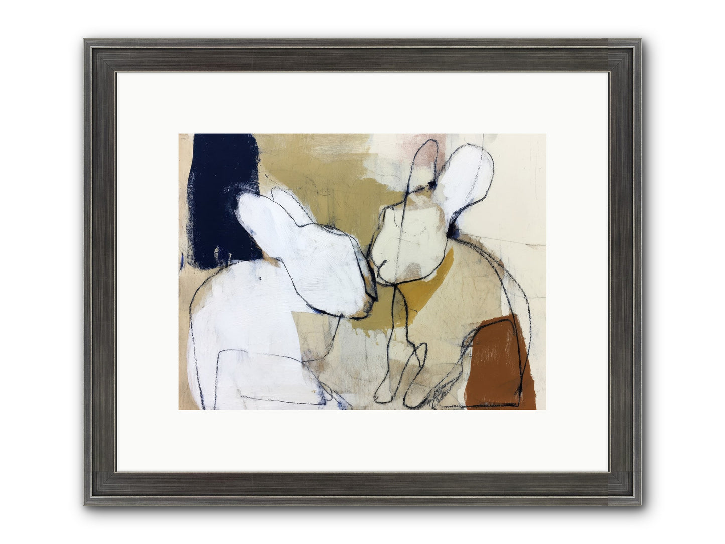 Wanderlust Waltz Framed Print - Slimwoods Black/Silver 12x9