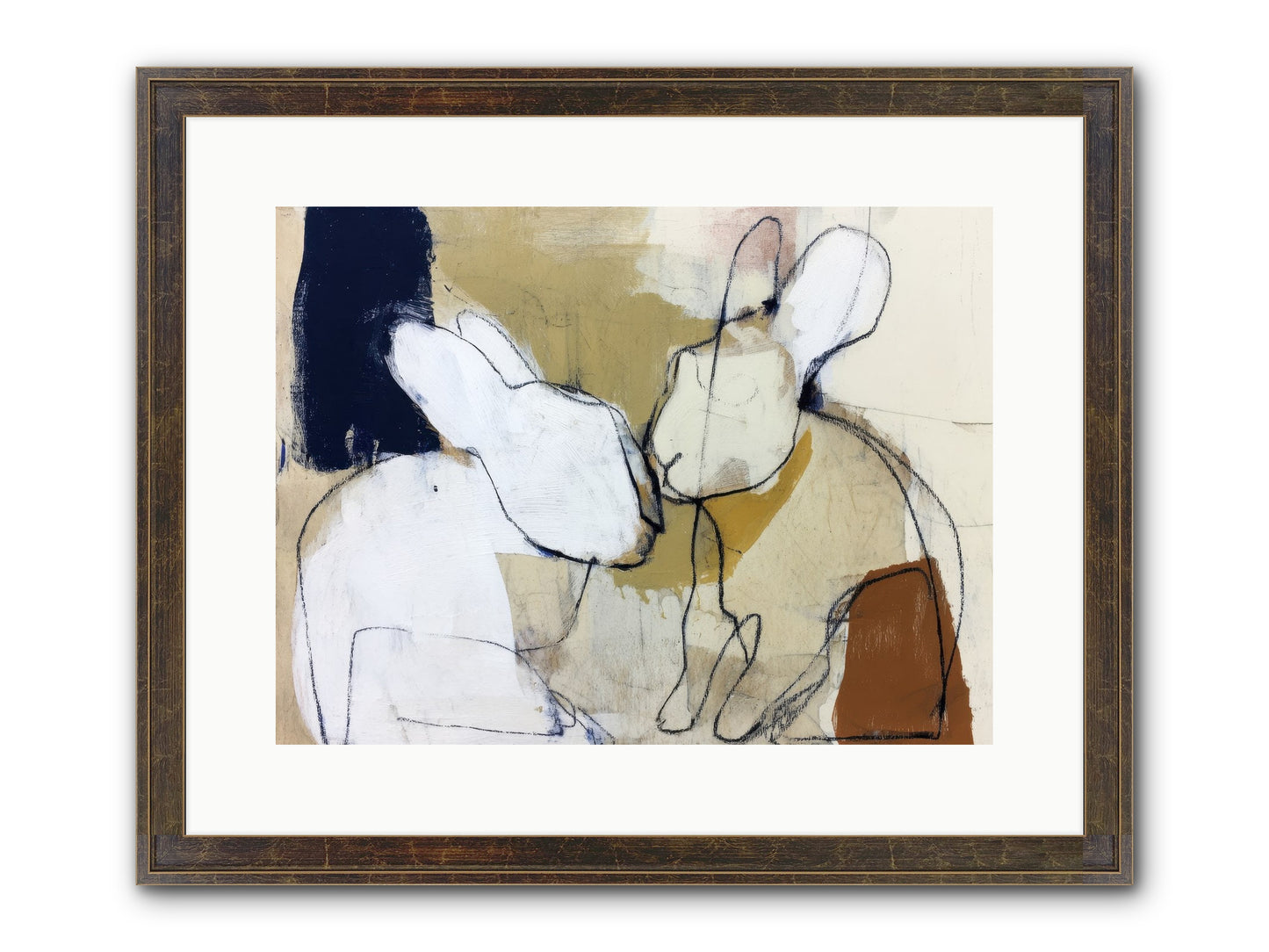 Wanderlust Waltz Framed Print - Slimwoods Black/Gold 16x12