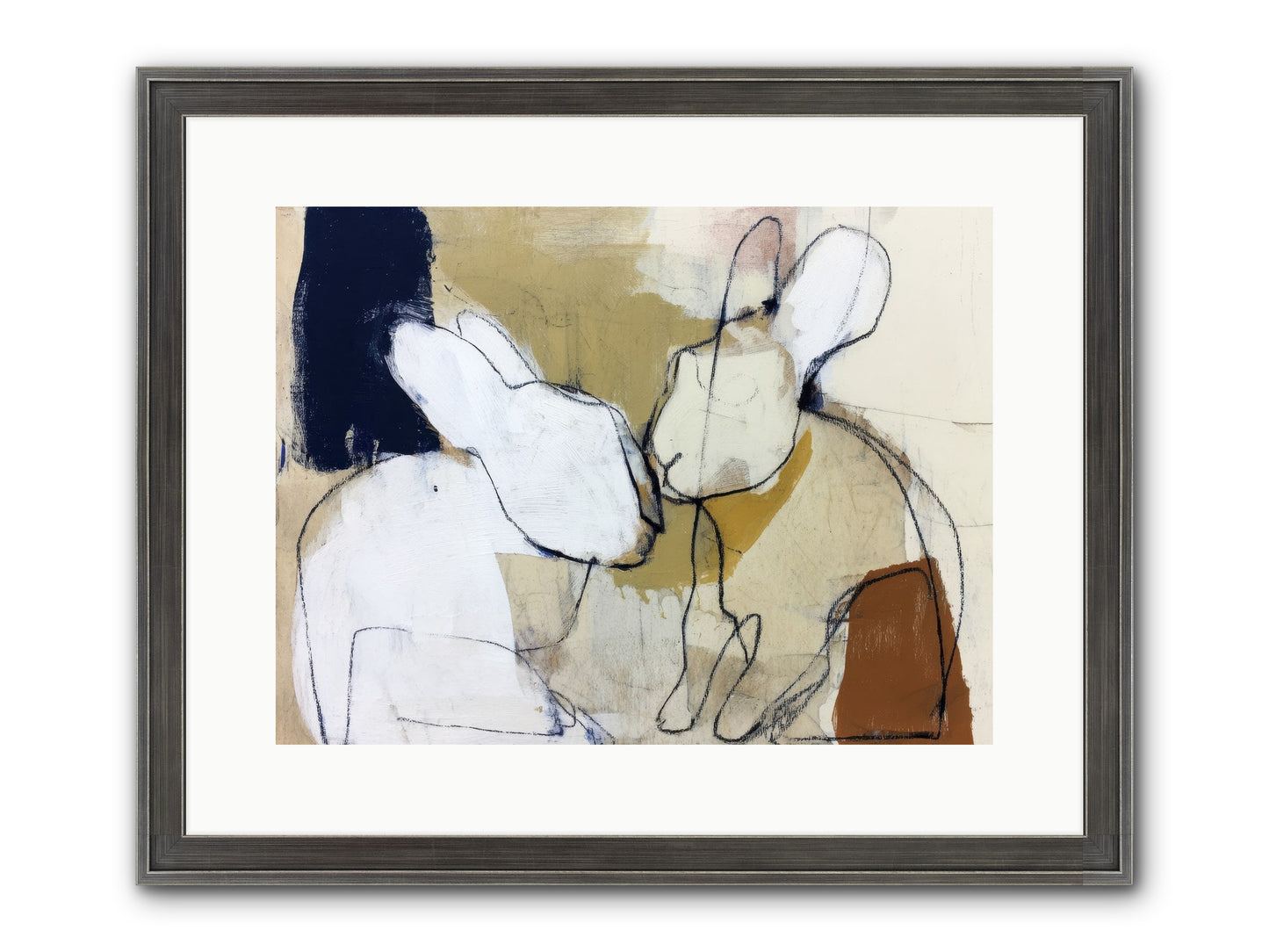Wanderlust Waltz Framed Print - Slimwoods Black/Silver 16x12