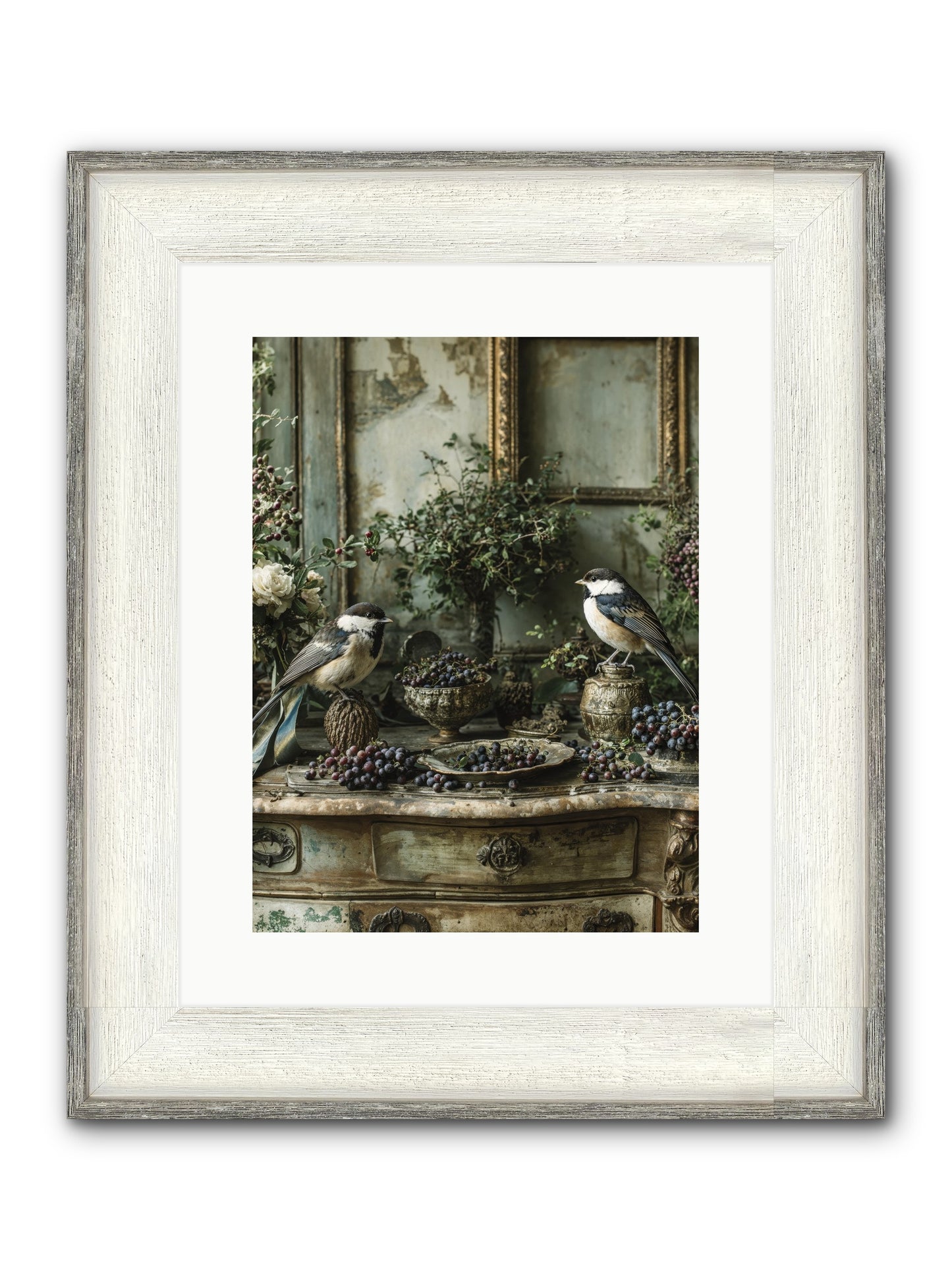 Wandersoul Framed Print - Driftwood White 12x16