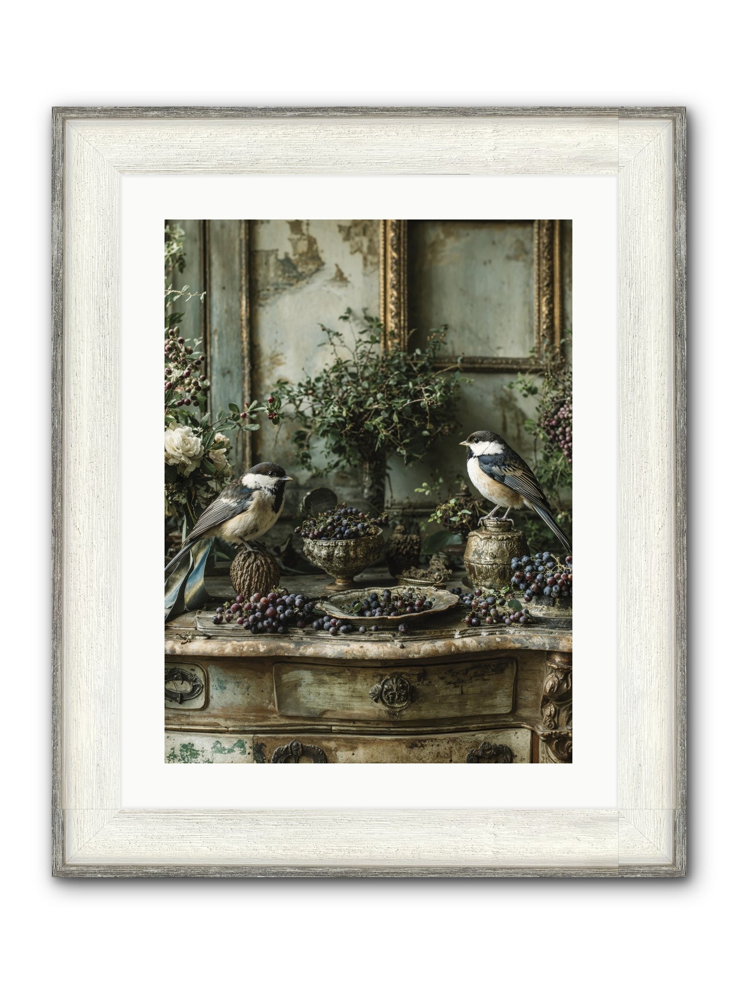 Wandersoul Framed Print - Driftwood White 18x24